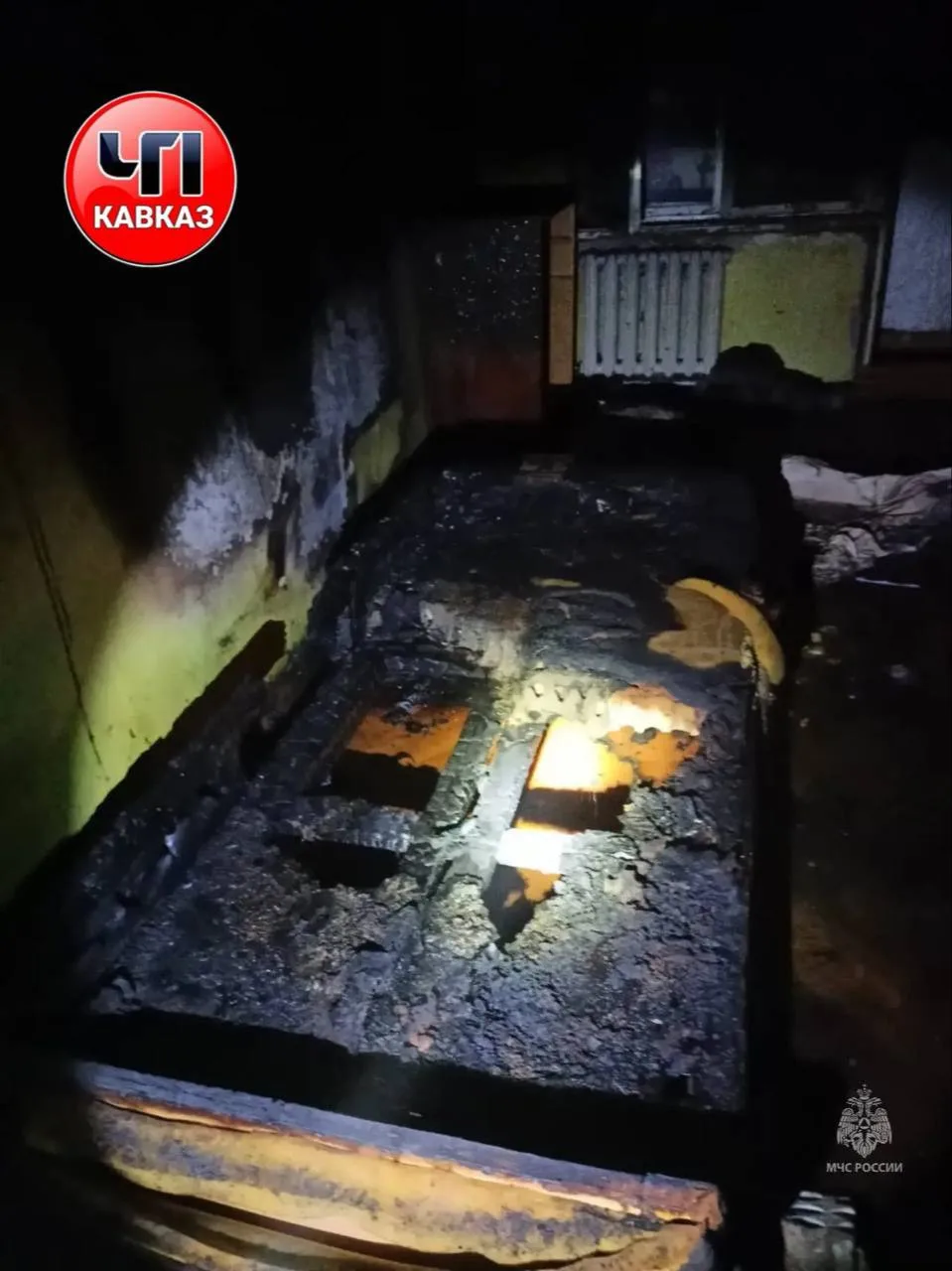 ⚡️В Нальчике погиб человек в результате пожара