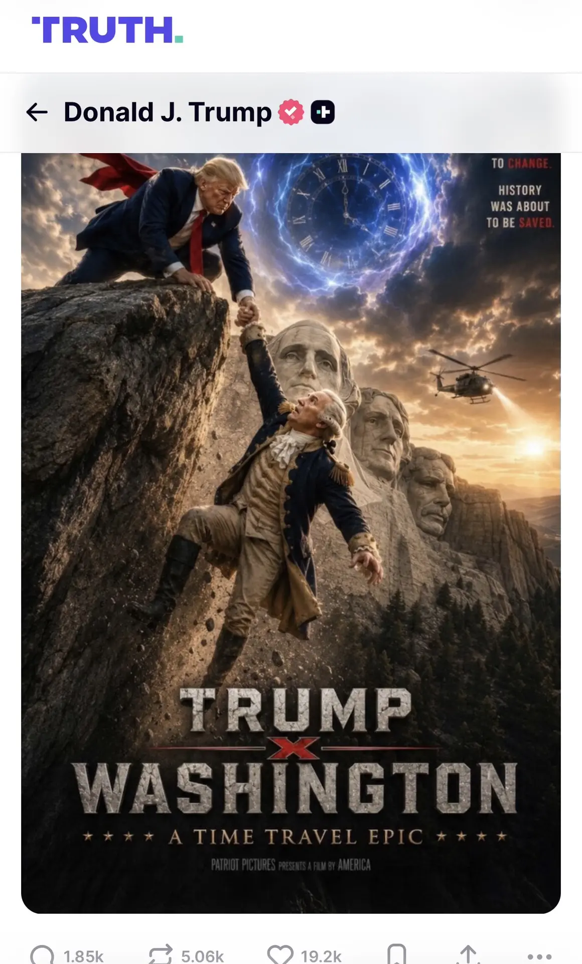 Трамп включил режим «бешеный принтер»

Дональд Трамп штампует посты в Truth Social с такой скоростью