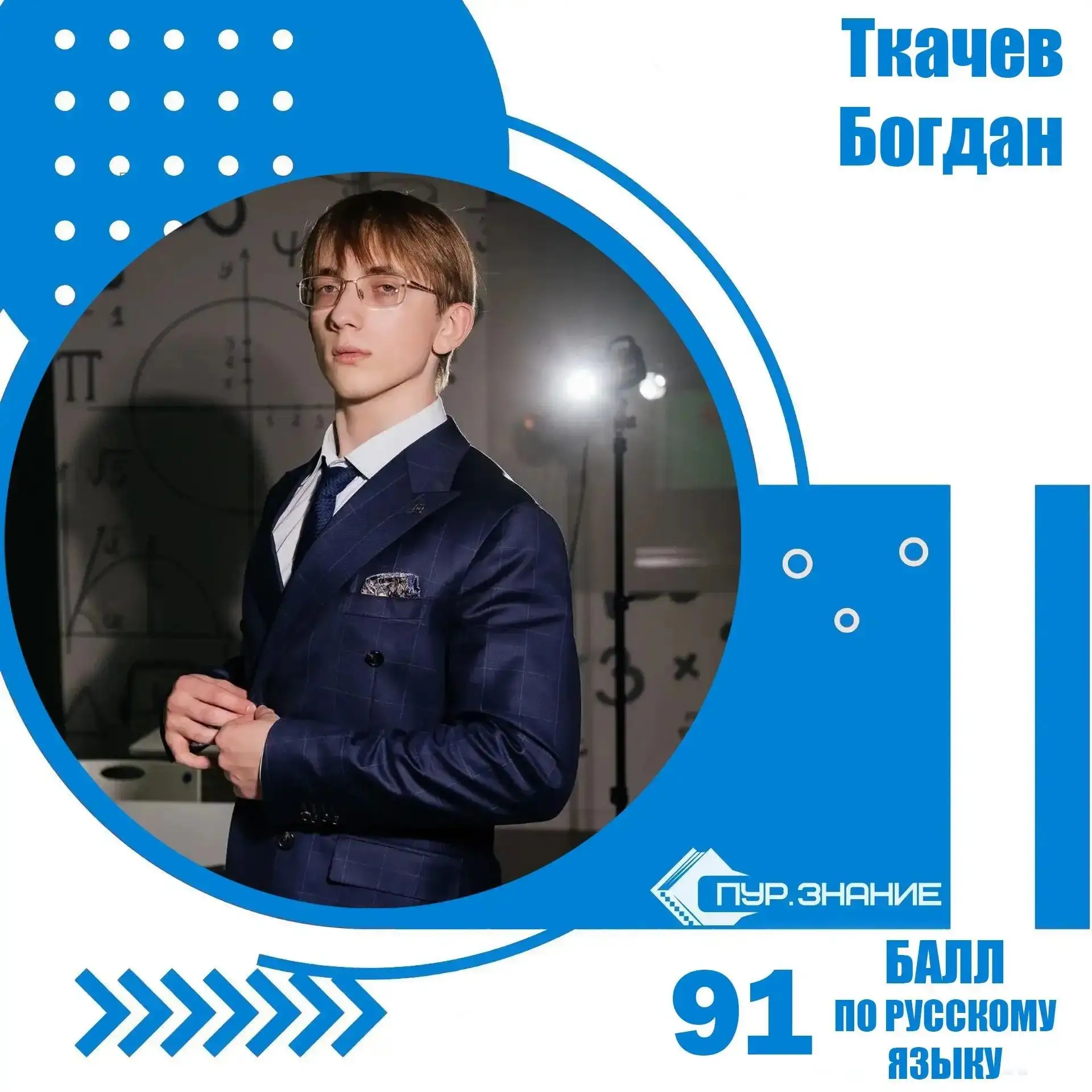 🚀 Ученик Старшей школы Ткачев Богдан доказал: если верить в себя и не останавливаться на достигнуто