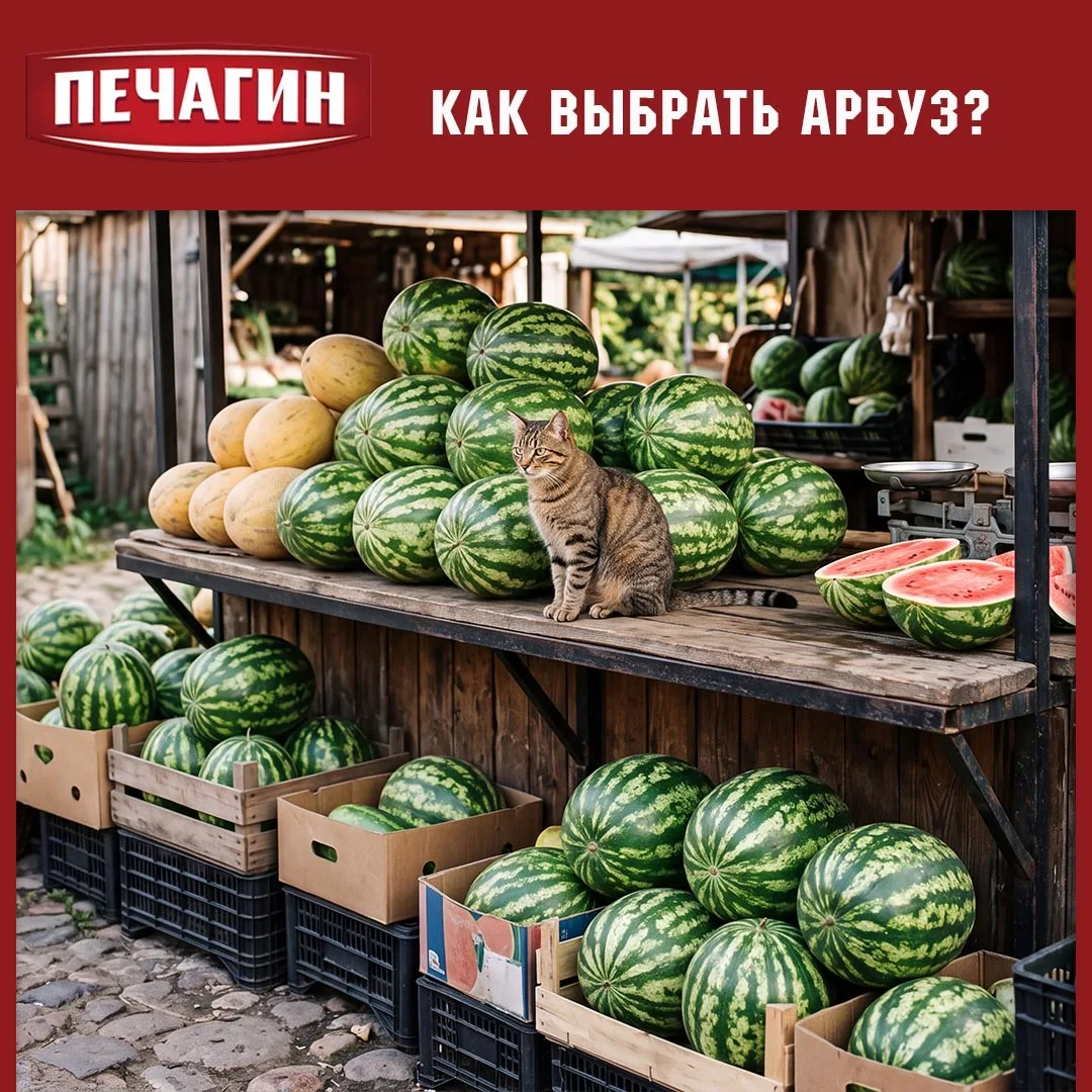 🍉 Как не ошибиться при выборе арбуза?