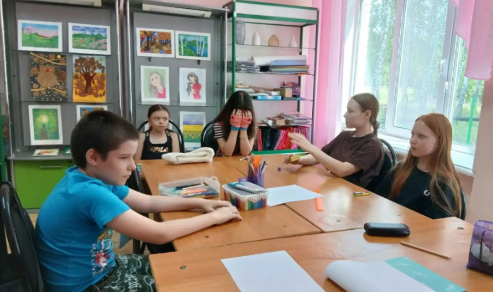 6️⃣ августа в Доме детского творчества прошёл увлекательный познавательный час «Мир уди...