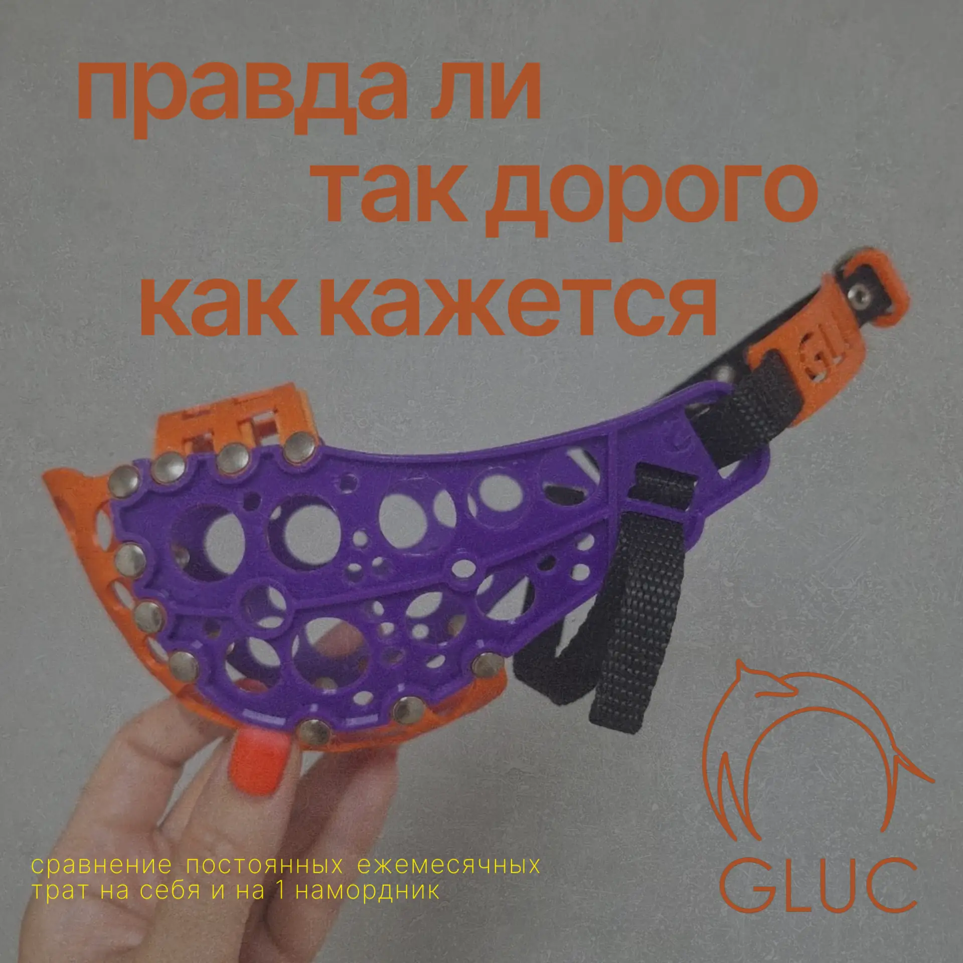 Вы правда считаете, что намордник за 4-5 тыс. рублей — это дорого? 🐶💸

А давайте посчитаем! Ведь м