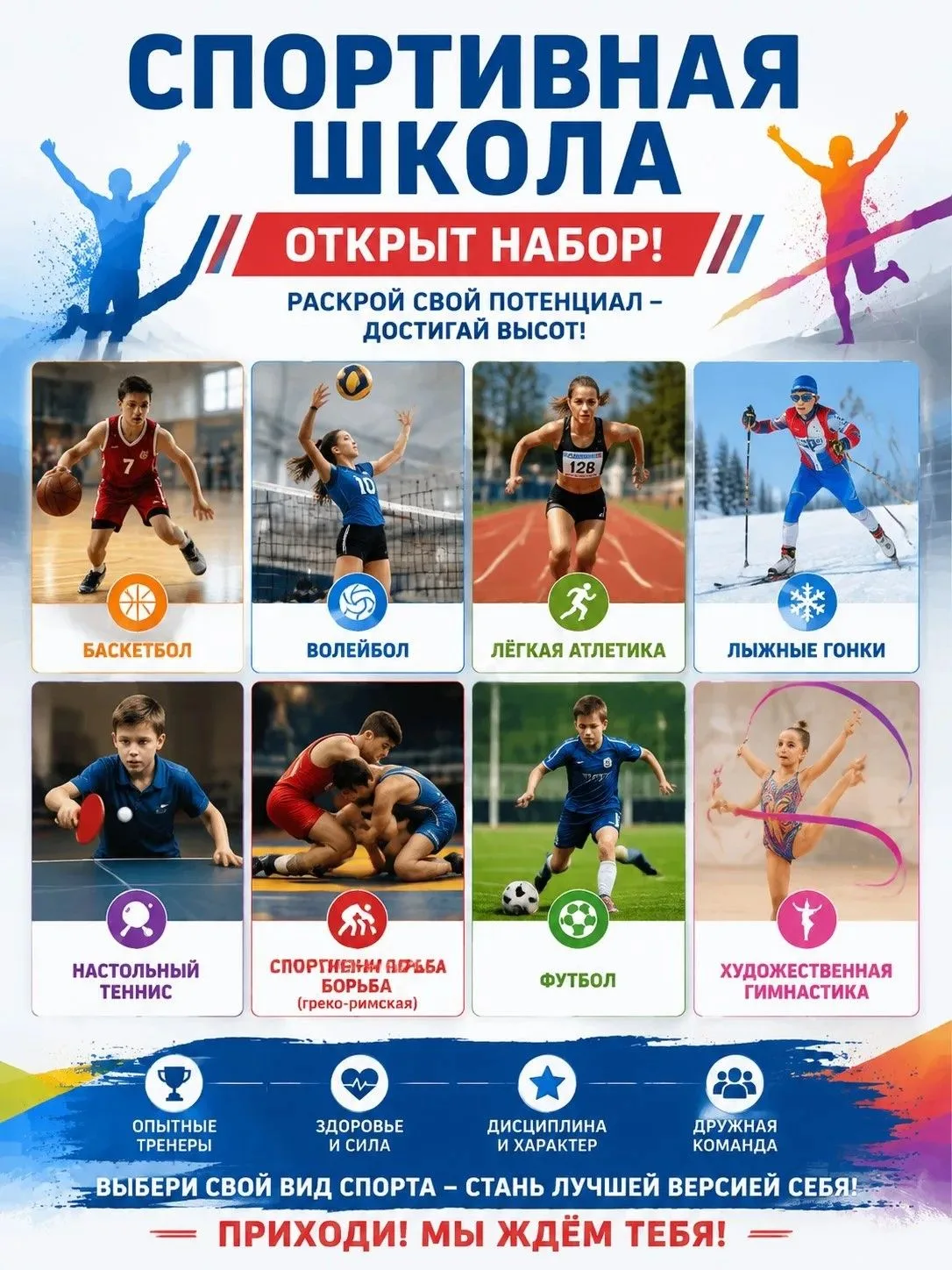 🥇Набор в спортивную школу продолжается!🥇