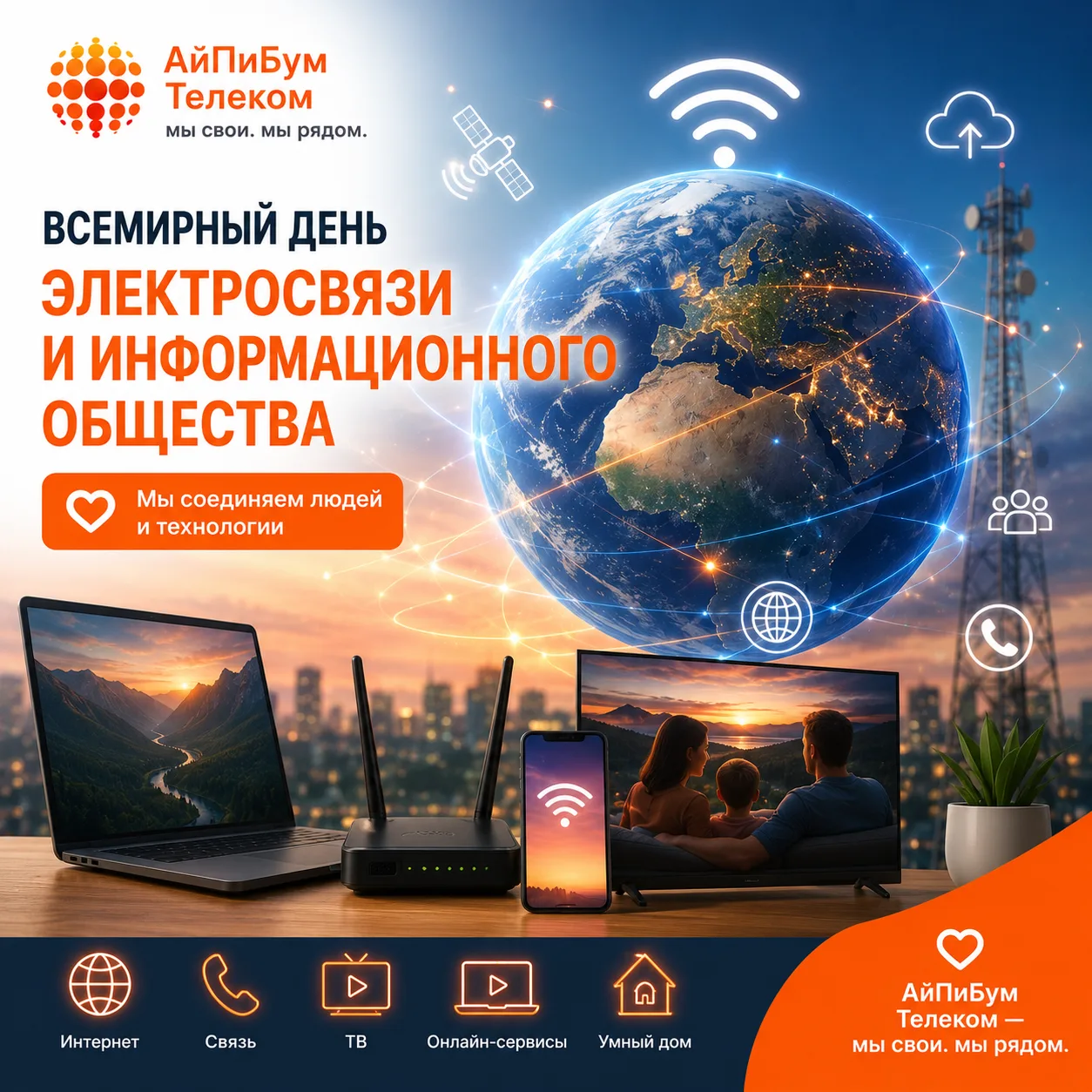 🌐 Сегодня — Всемирный день электросвязи и информационного общества