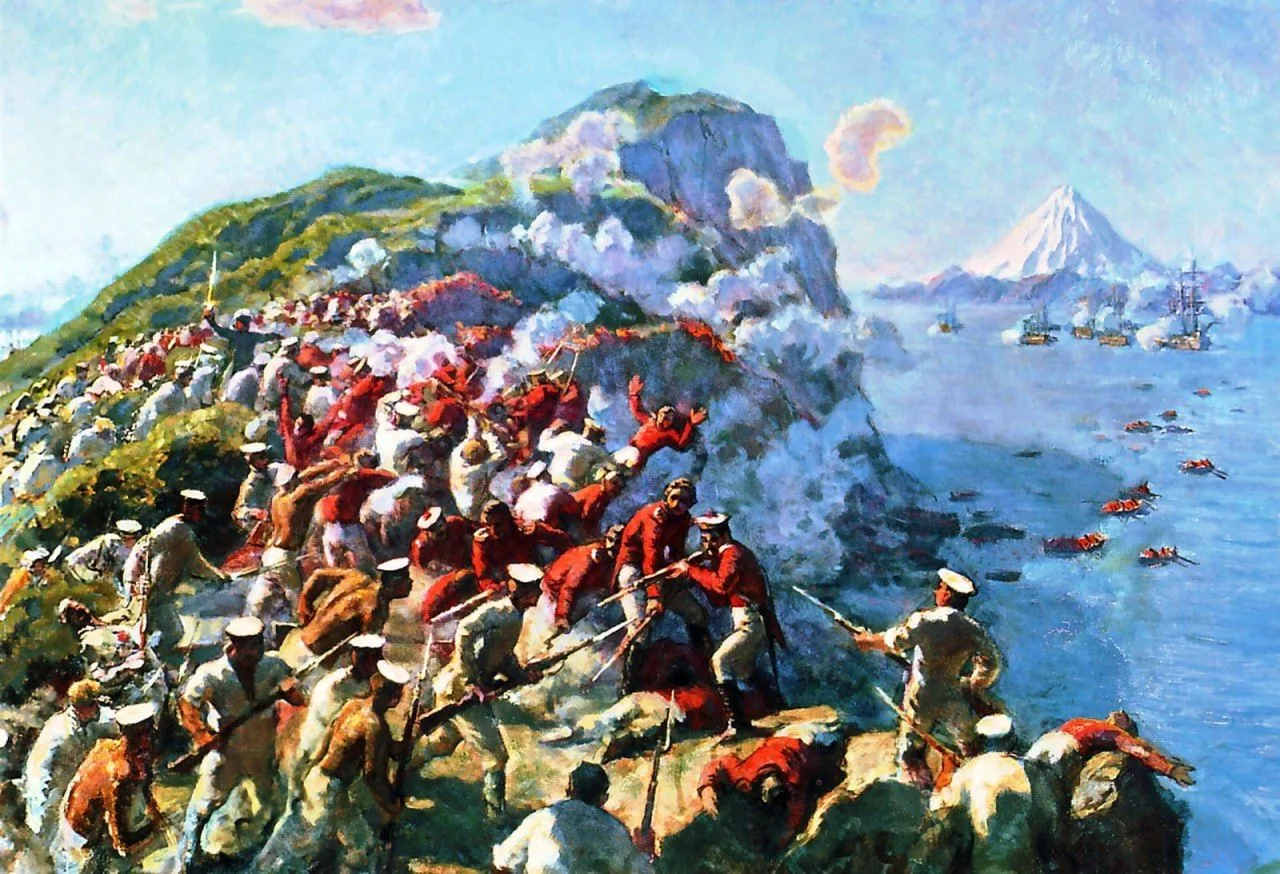 🗓3 июня 1855 года русские войска отразили попытку англо-французской армии высадить в Т...