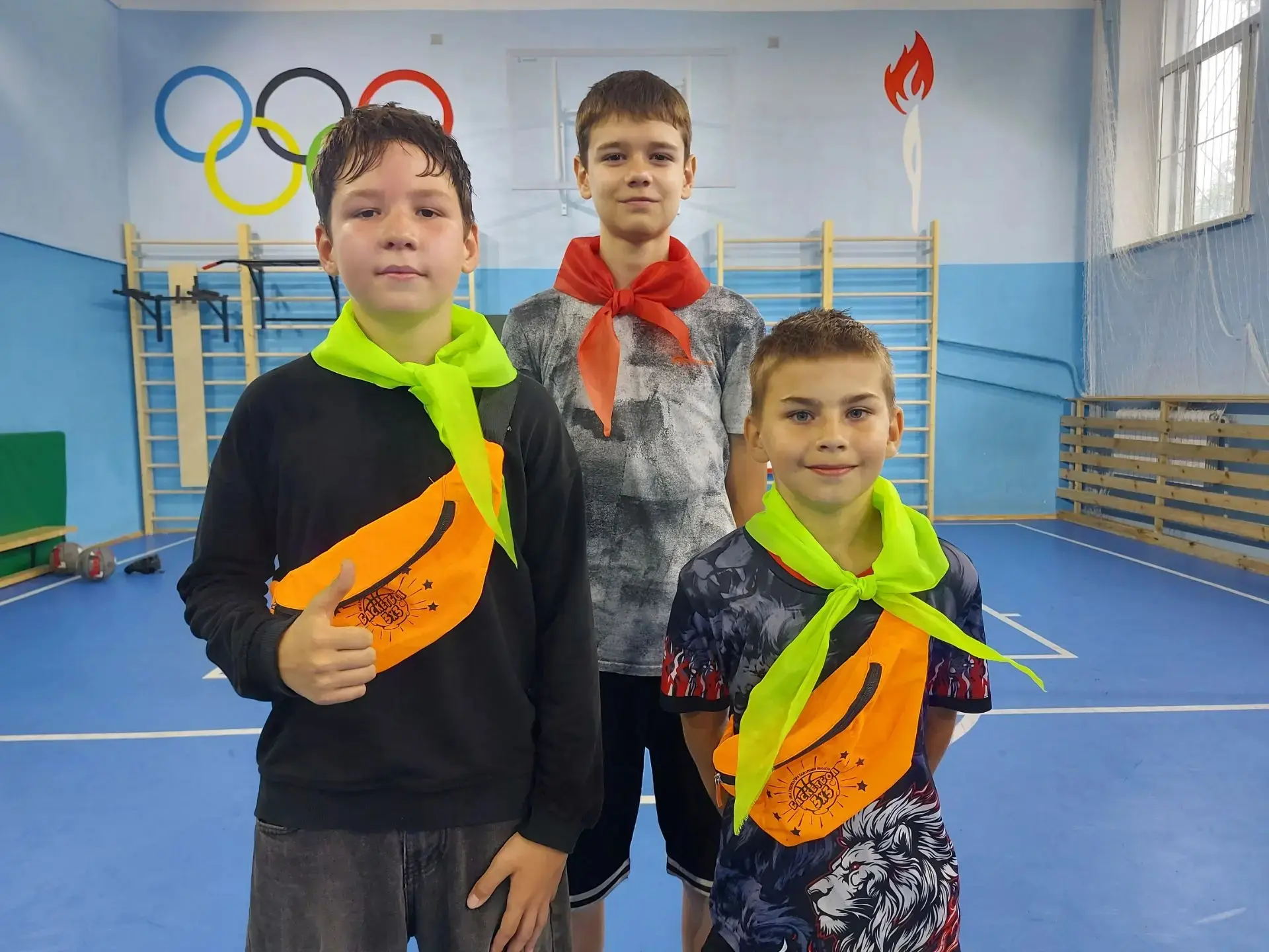 🏀🌟 Мастер-класс по баскетболу от Движения Первых: увлекательный день для наших воспитанников! 🌟🏀