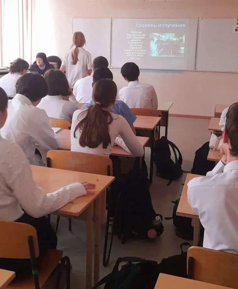 В школе продолжается цикл тематических бесед, посвященных одной из самых трагических страниц нашей и