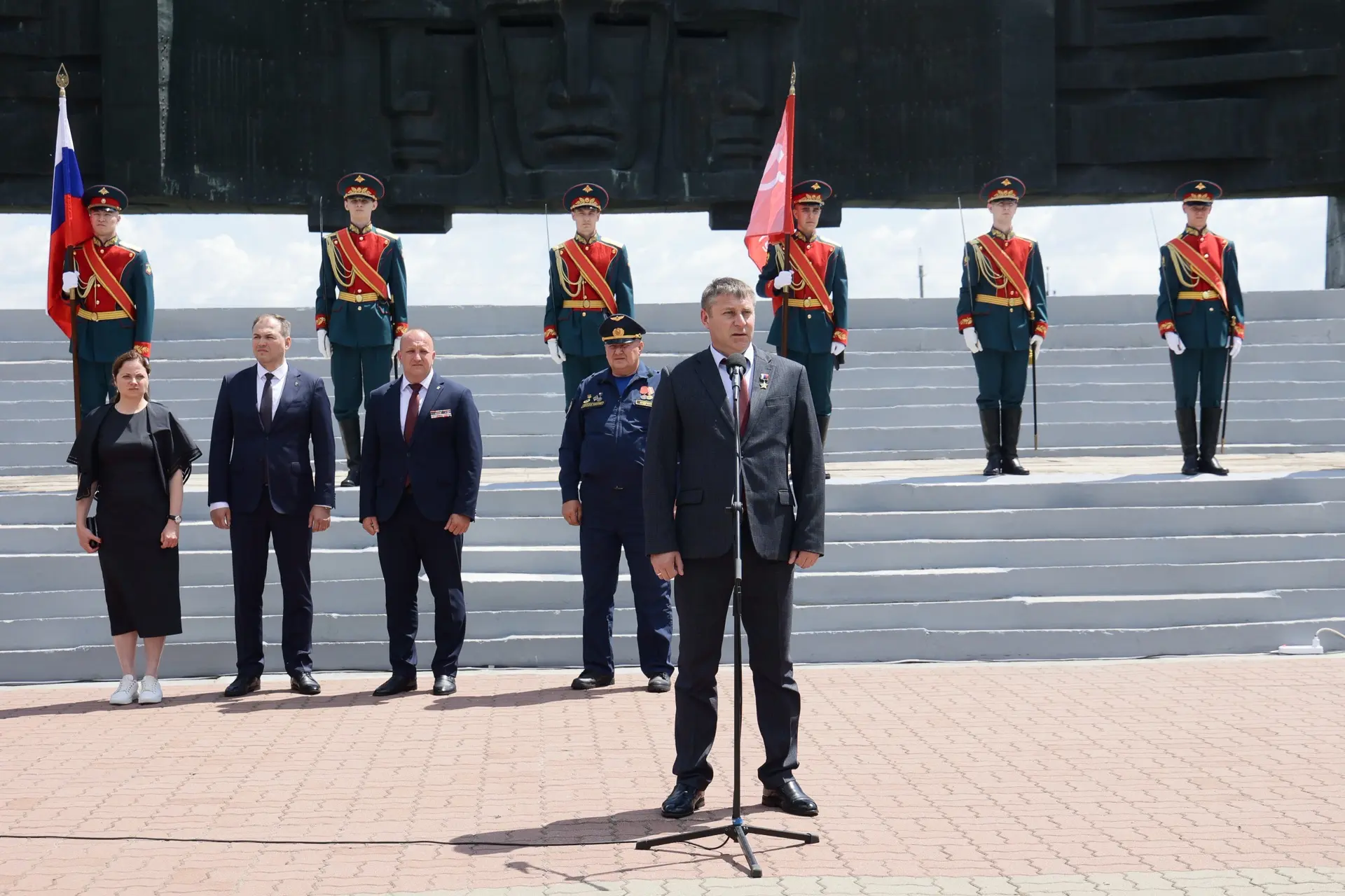 Вчера, в День памяти и скорби, в Яковлевском муниципальном округе на мемориале «В честь Героев Курск