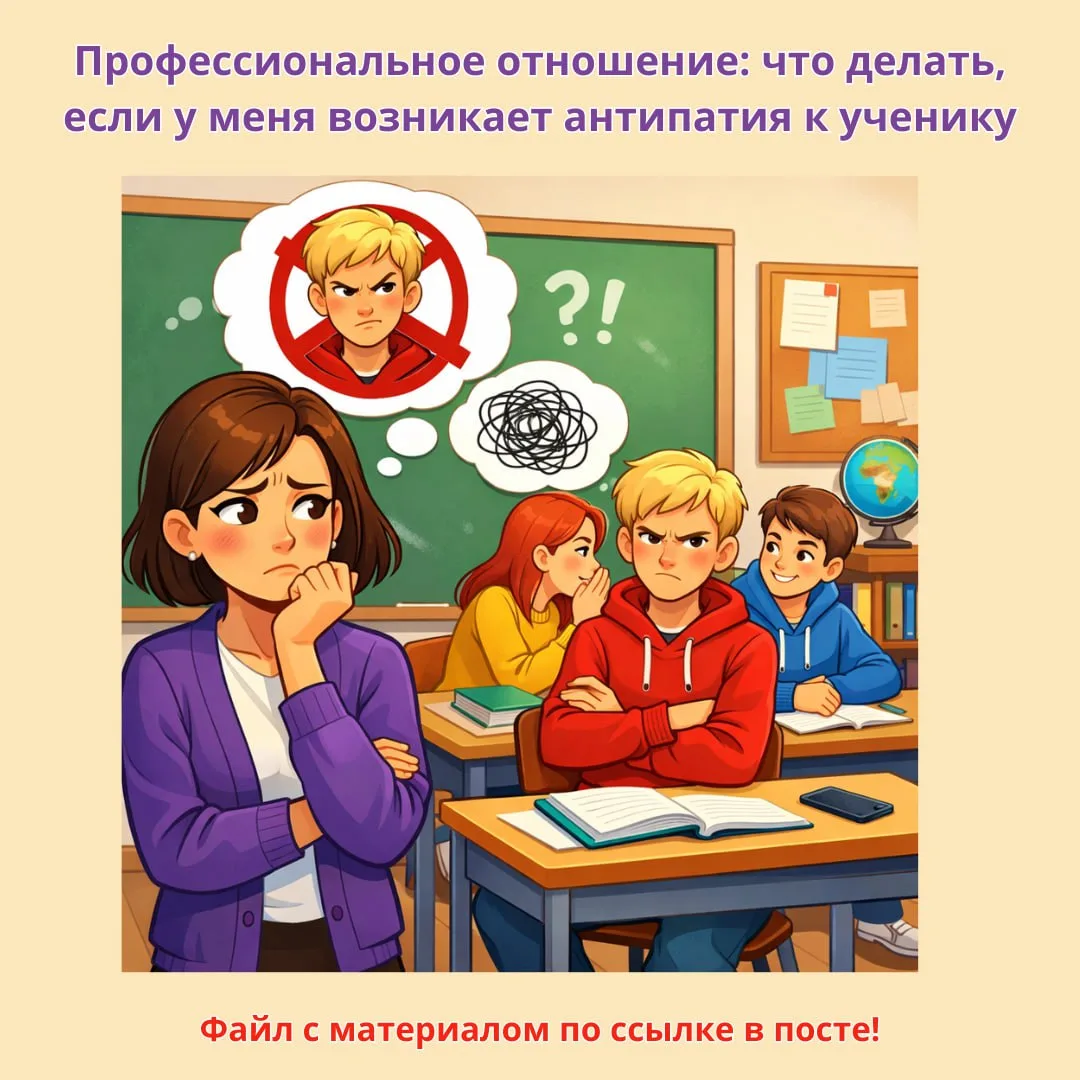 🧠 Коллеги, педагогика — это не только про любовь к детям. Иногда она про то, как сохранять професси