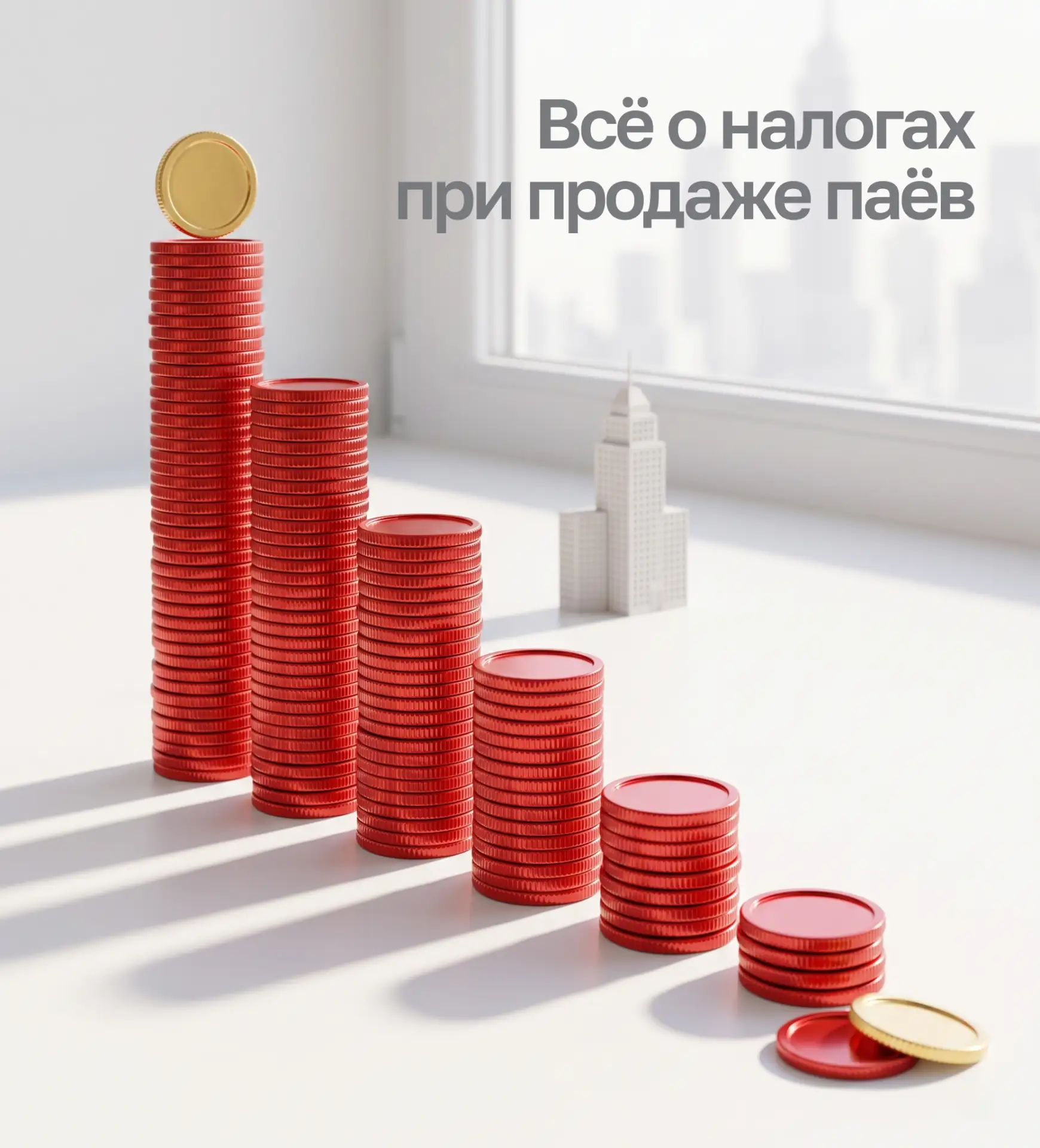 Ранее мы разбирали налоги с регулярных выплат. Сегодня разберём налог при продаже паёв ...