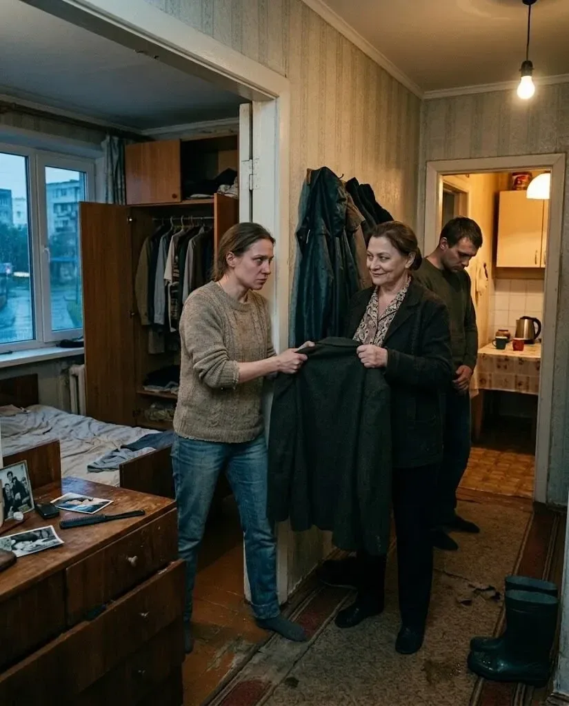 Да, я работаю уборщицей, и что с того? Зато ваш сын живет в моей квартире...  — Ну что, Варвара, опя