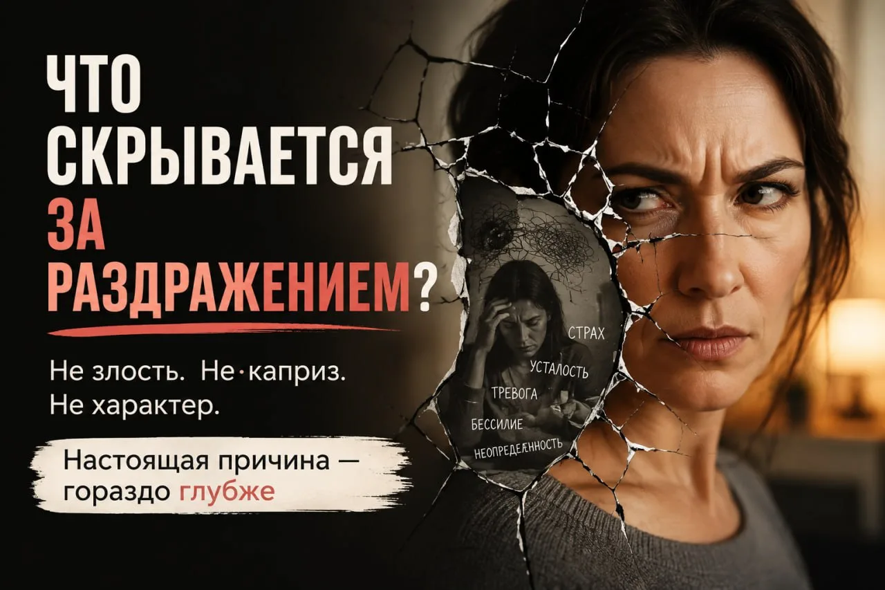 «Меня бесит муж».
«Меня раздражает мама».
«Я больше не могу терпеть коллег».

❓А что, если проблема 