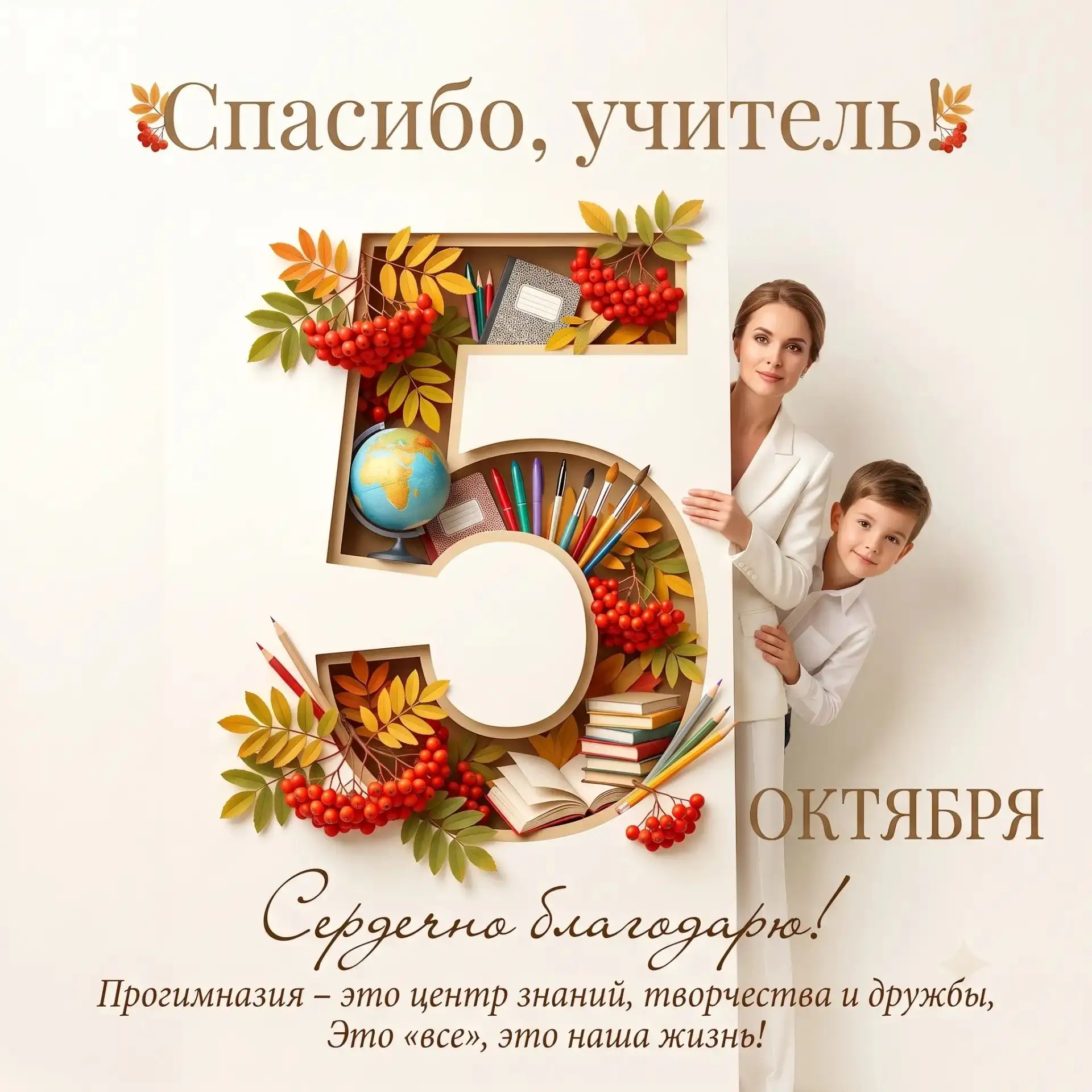 День учителя совсем близко!