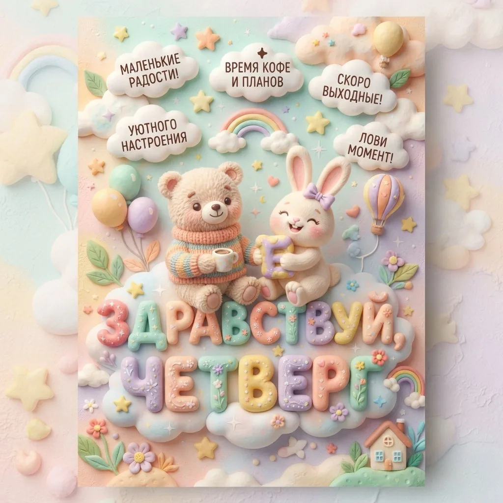 А у нас сегодня четверг и он такой разный 😘😁😍