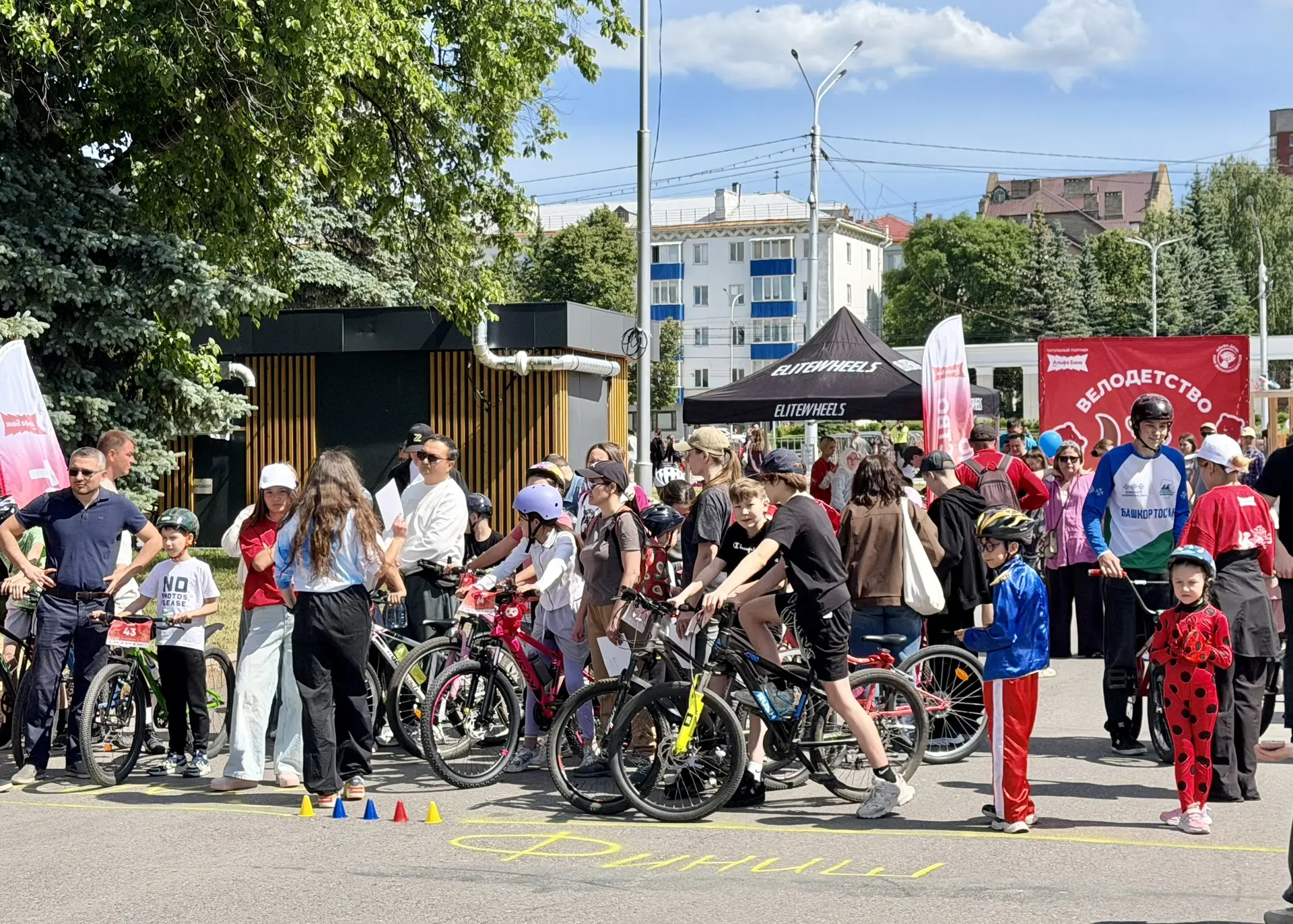 В Уфе стартовал фестиваль «День 1000 велосипедистов» 🚴‍♂️