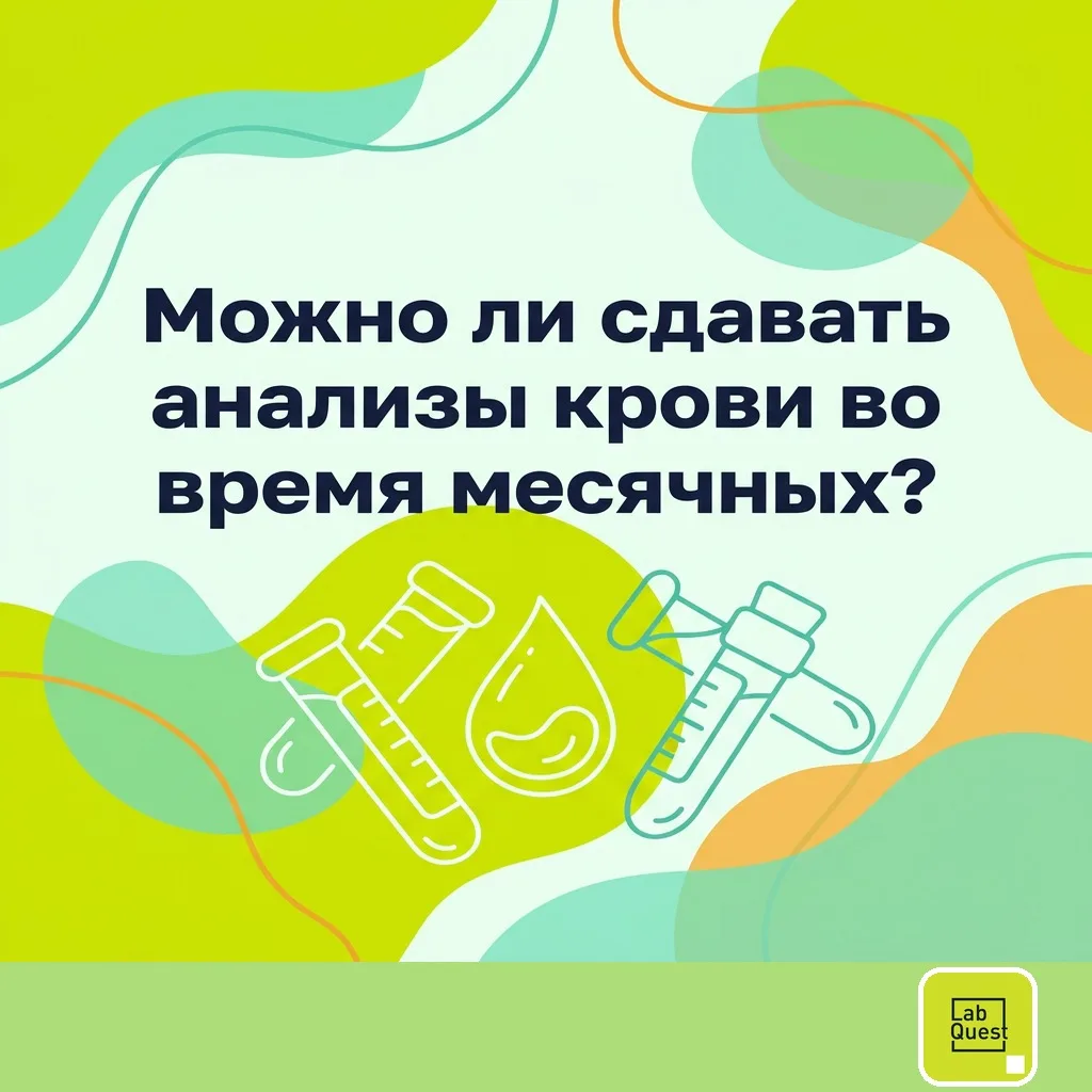❓ Можно сдавать кровь во время месячных?