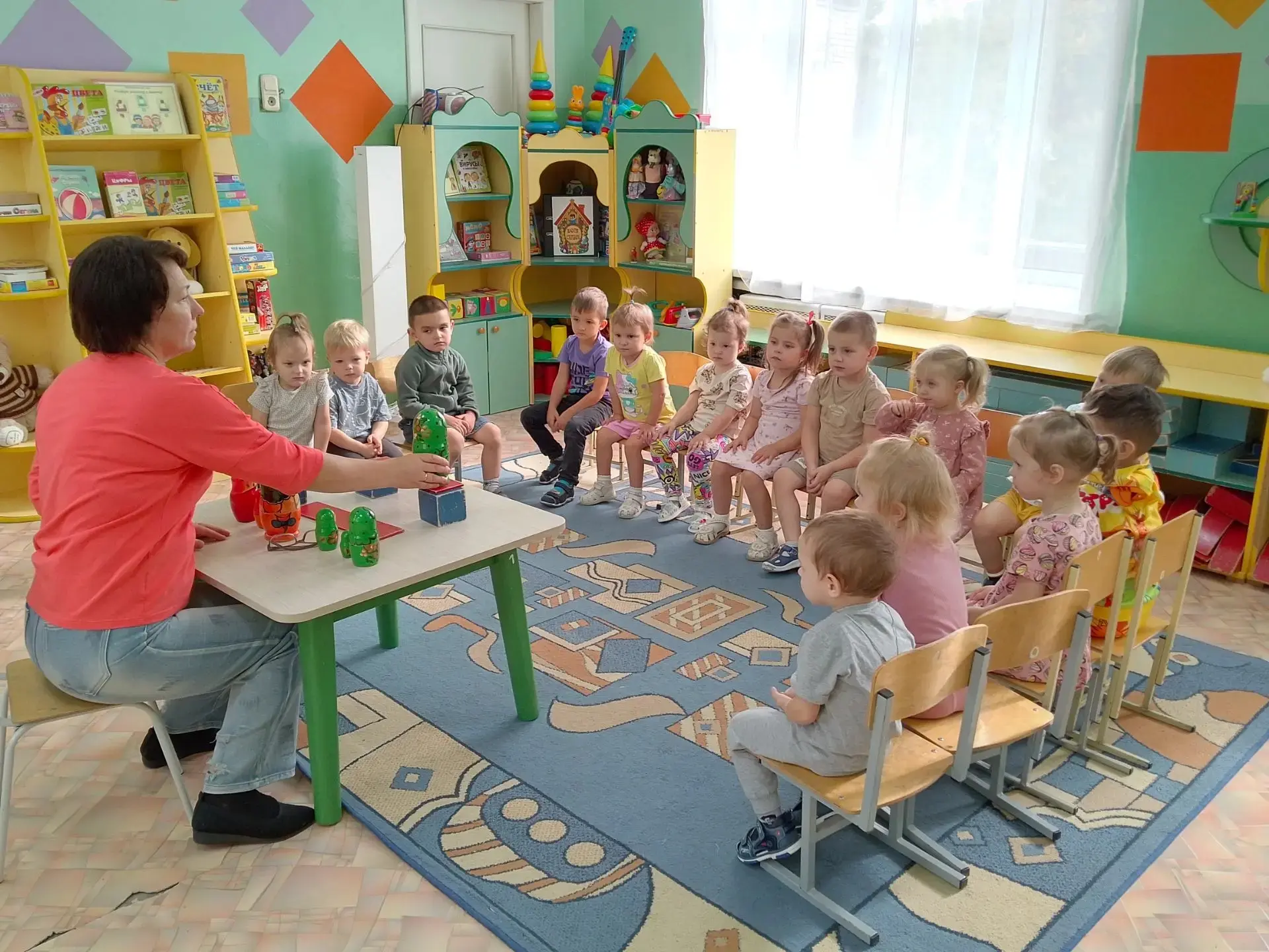 👉 Реализация образовательной программы "Детский сад - Дом Радости" во второй младшей г...