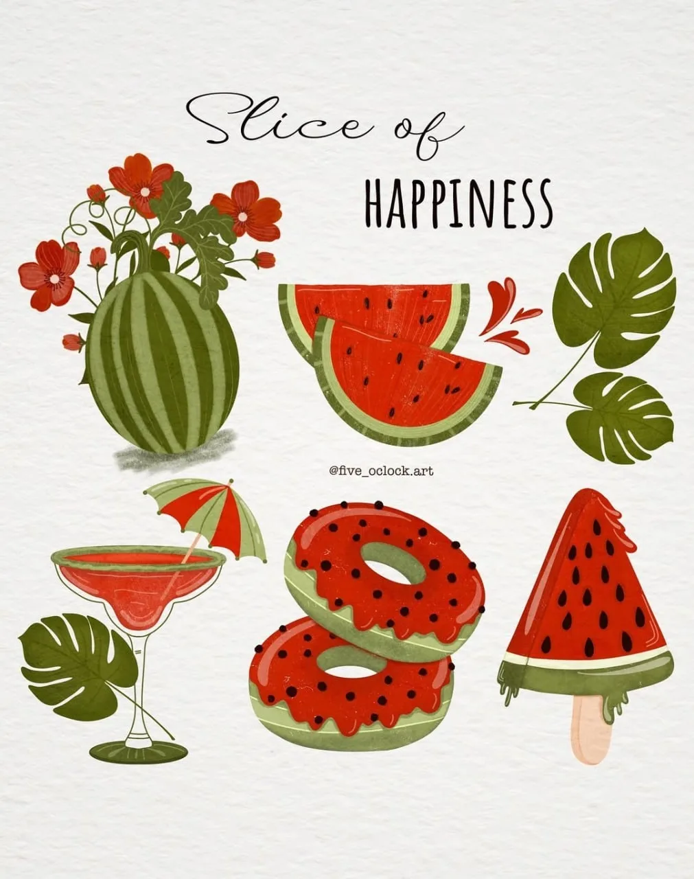❤🍓🌞🏡☕