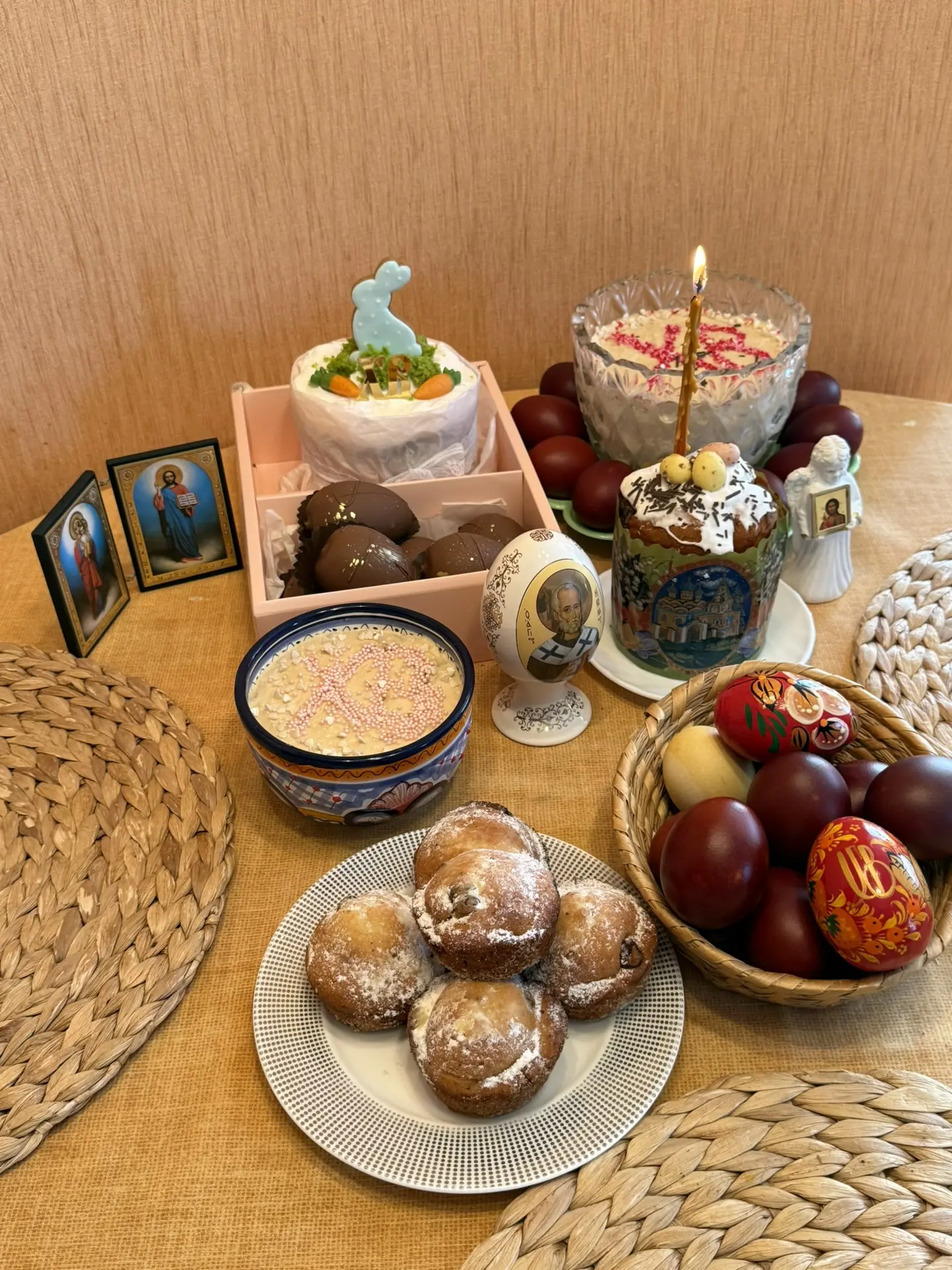Христос Воскрес, дорогие мои люди♥️✨