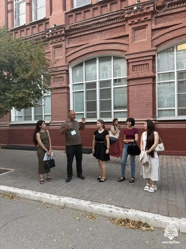 Члены Молодежного Совета областного МЧС России открыли для себя «другой» город