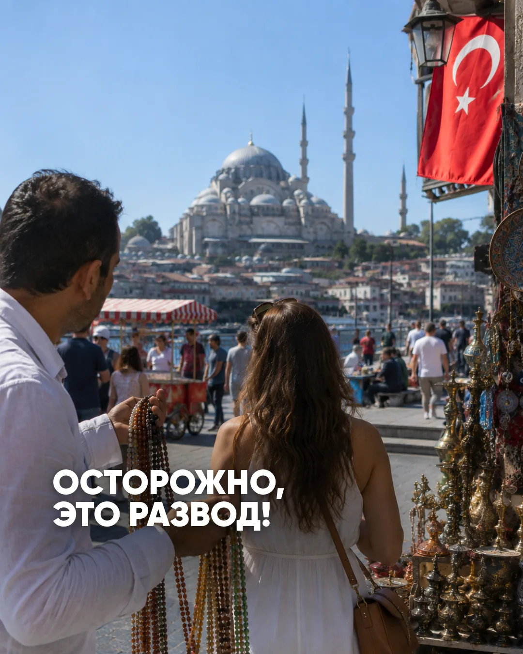 Как в Стамбуле не попасться на удочку мошенников?😱