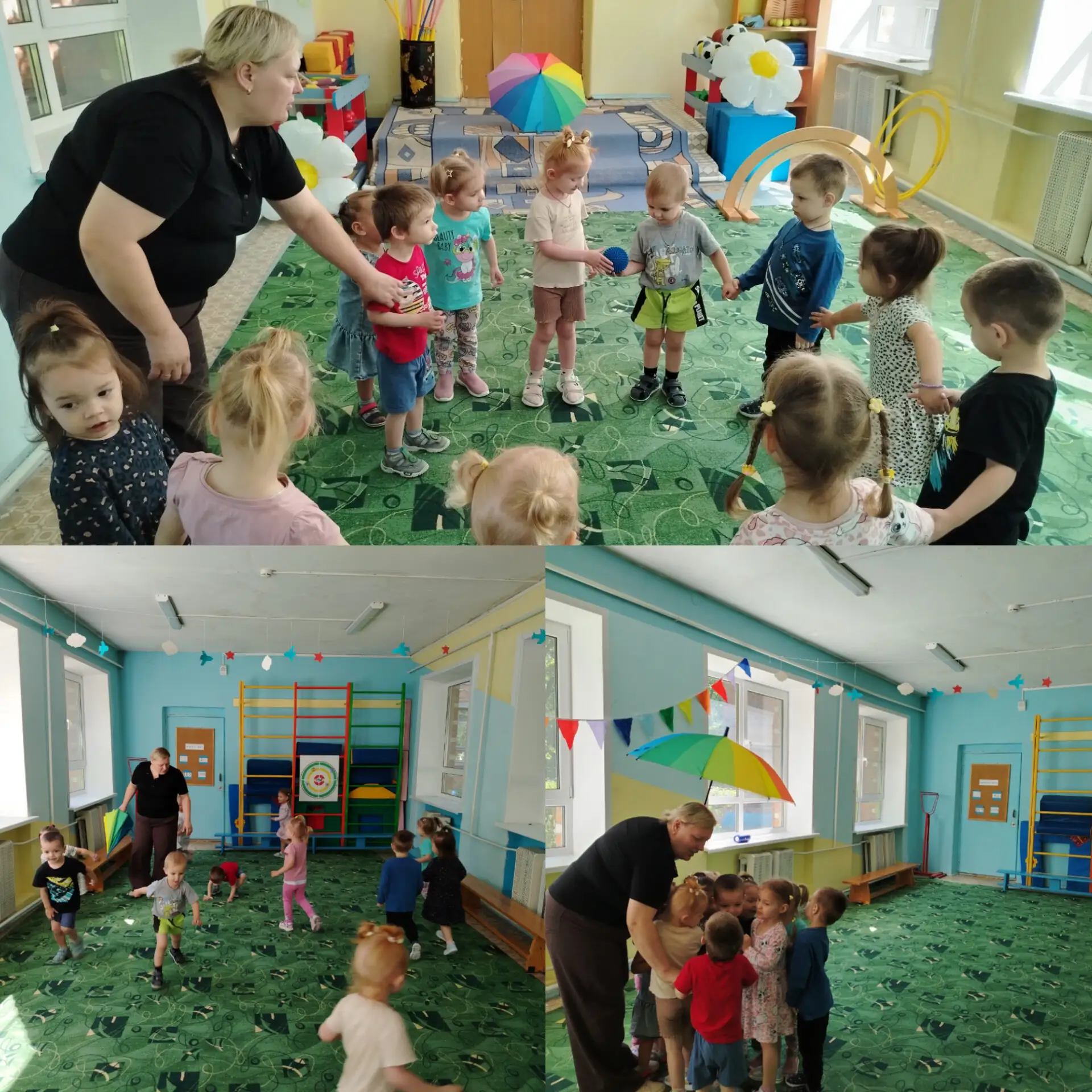 "Солнце, воздух и вода-наши лучшие друзья"
Сегодня наши малыши впервые пришли в спортивный зал! Было