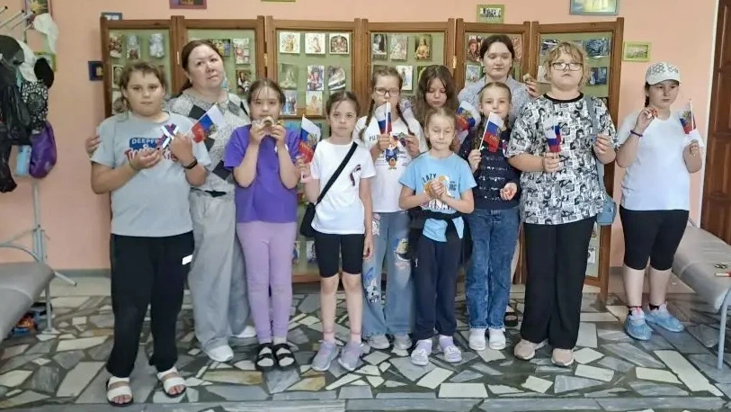🔹Активисты первичного отделения № 200 совместно с жителями микрорайона Утешево провели для детей ма