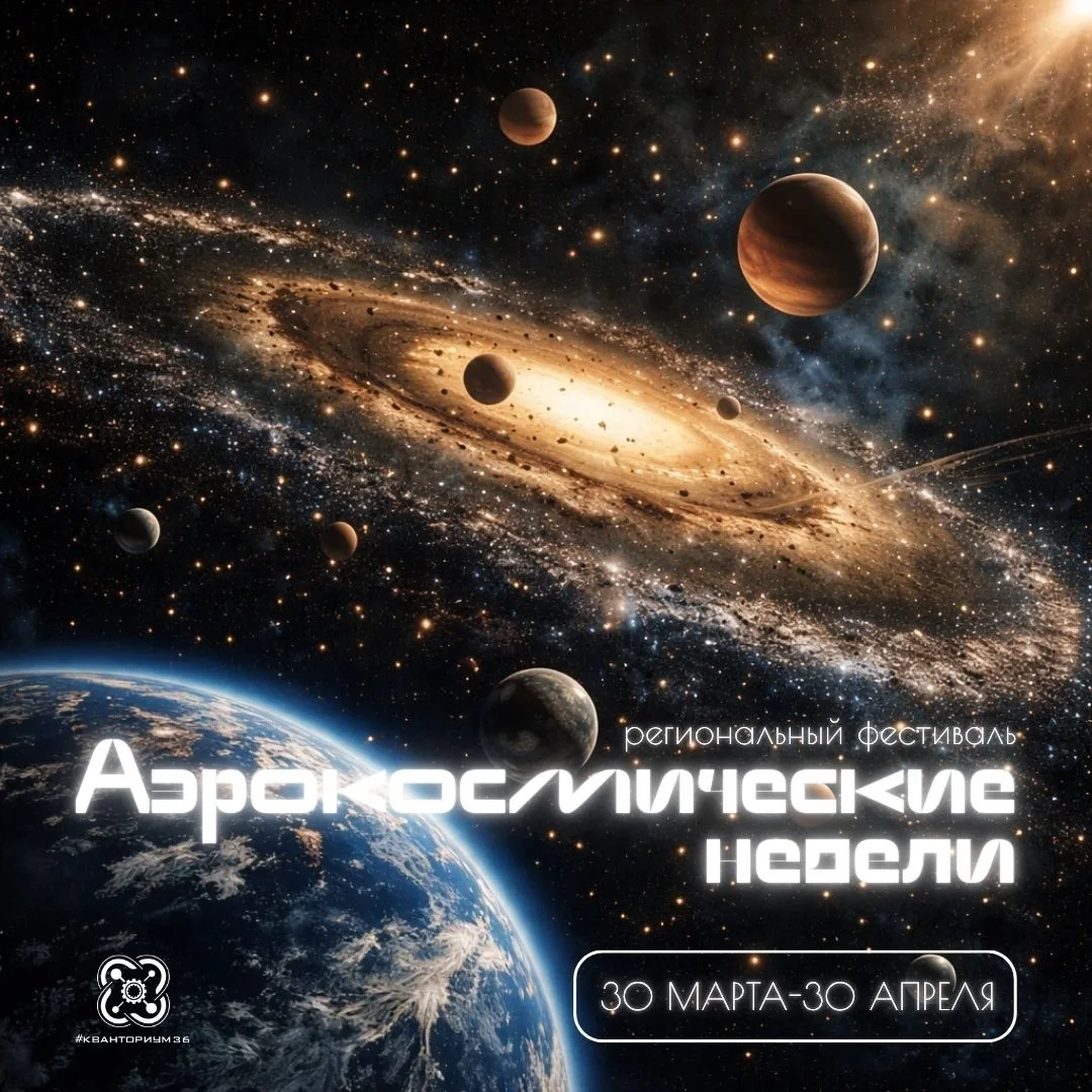 🛰 В технопарке «Кванториум» стартовал региональный фестиваль «Аэрокосмические недели»
