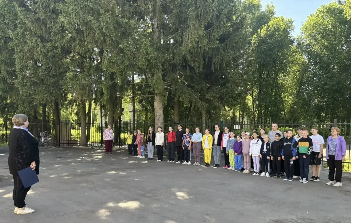 🔥 Старт дан! В школе открылась летняя смена лагеря труда и отдыха «Росток»!