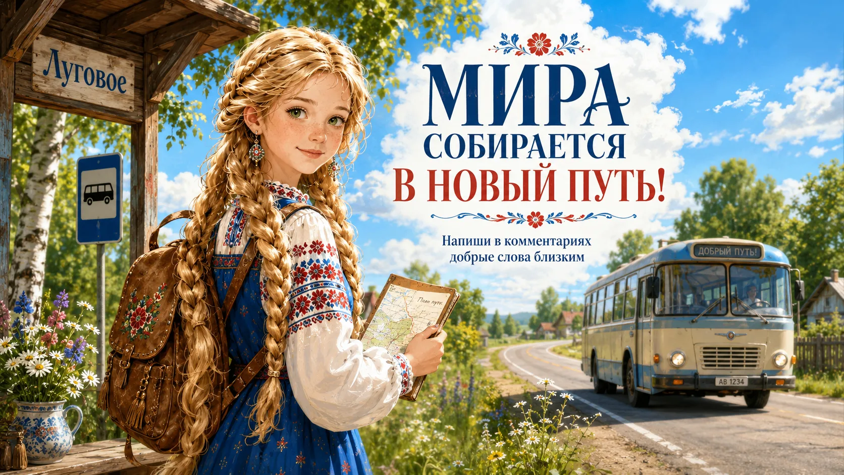 🚌✨ МИРА СОБИРАЕТСЯ В НОВЫЙ ПУТЬ! ✨🚌#МираИпутешествиеПоМИРУ | #НововаршавскаяШколаИнте...