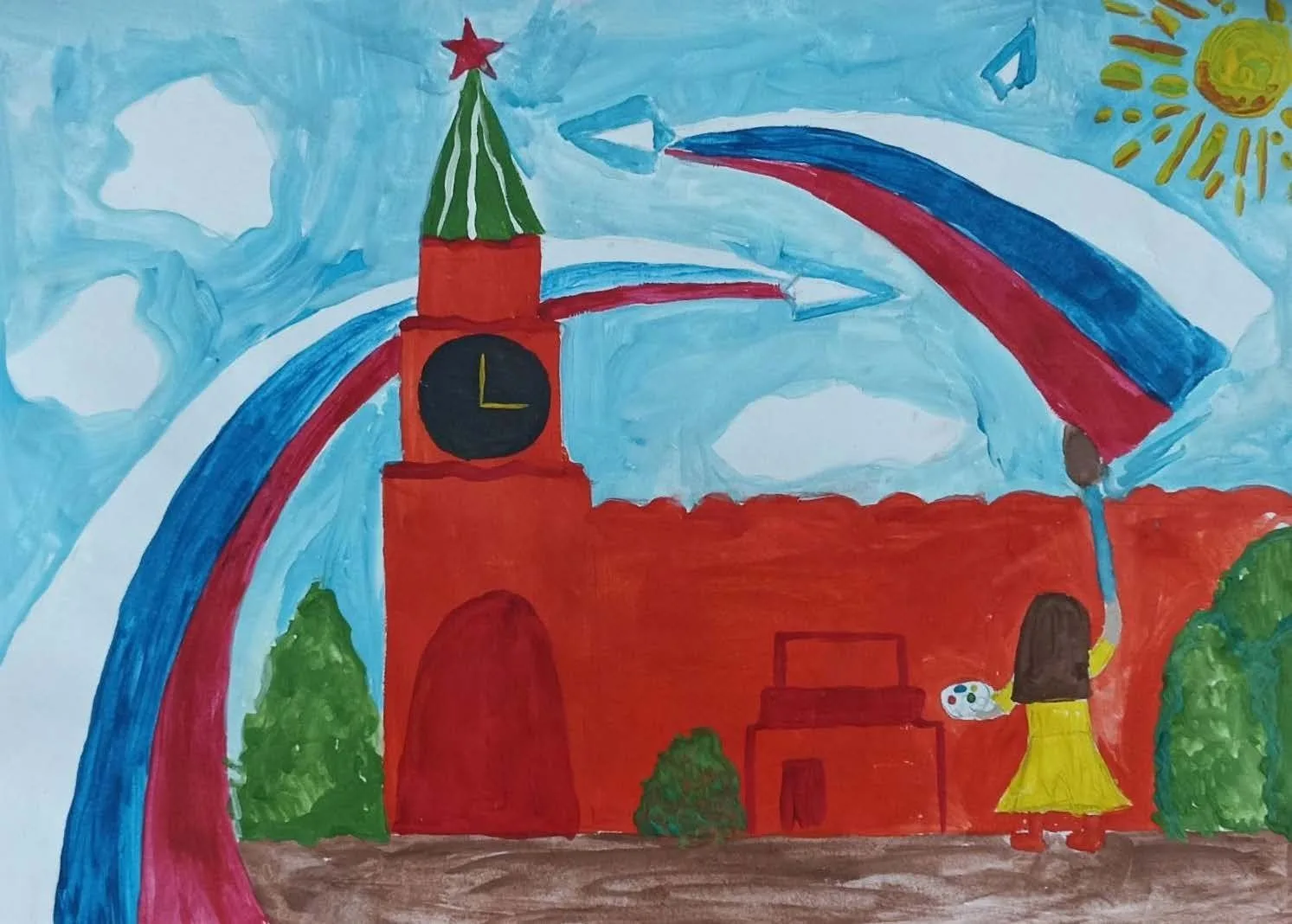 ФЛАГИ РОССИИ : «Флаг моего государства» - патриотическая акция-выставка.