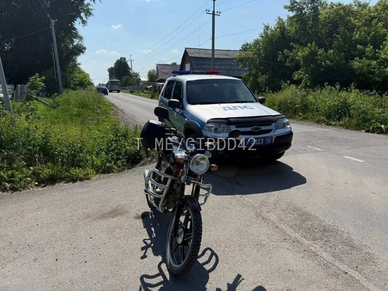 В Топках поймали 14-летнего подростка за рулем мотоцикла родителям грозит штраф