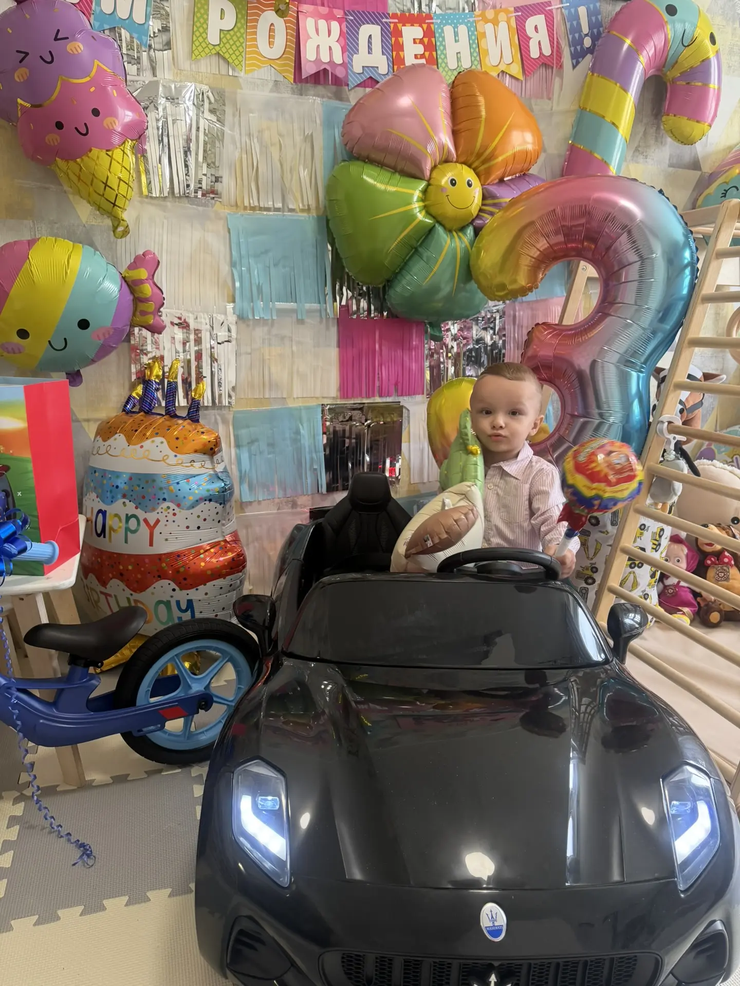 Толе - 3 годика! Утро мечты детства 🎊