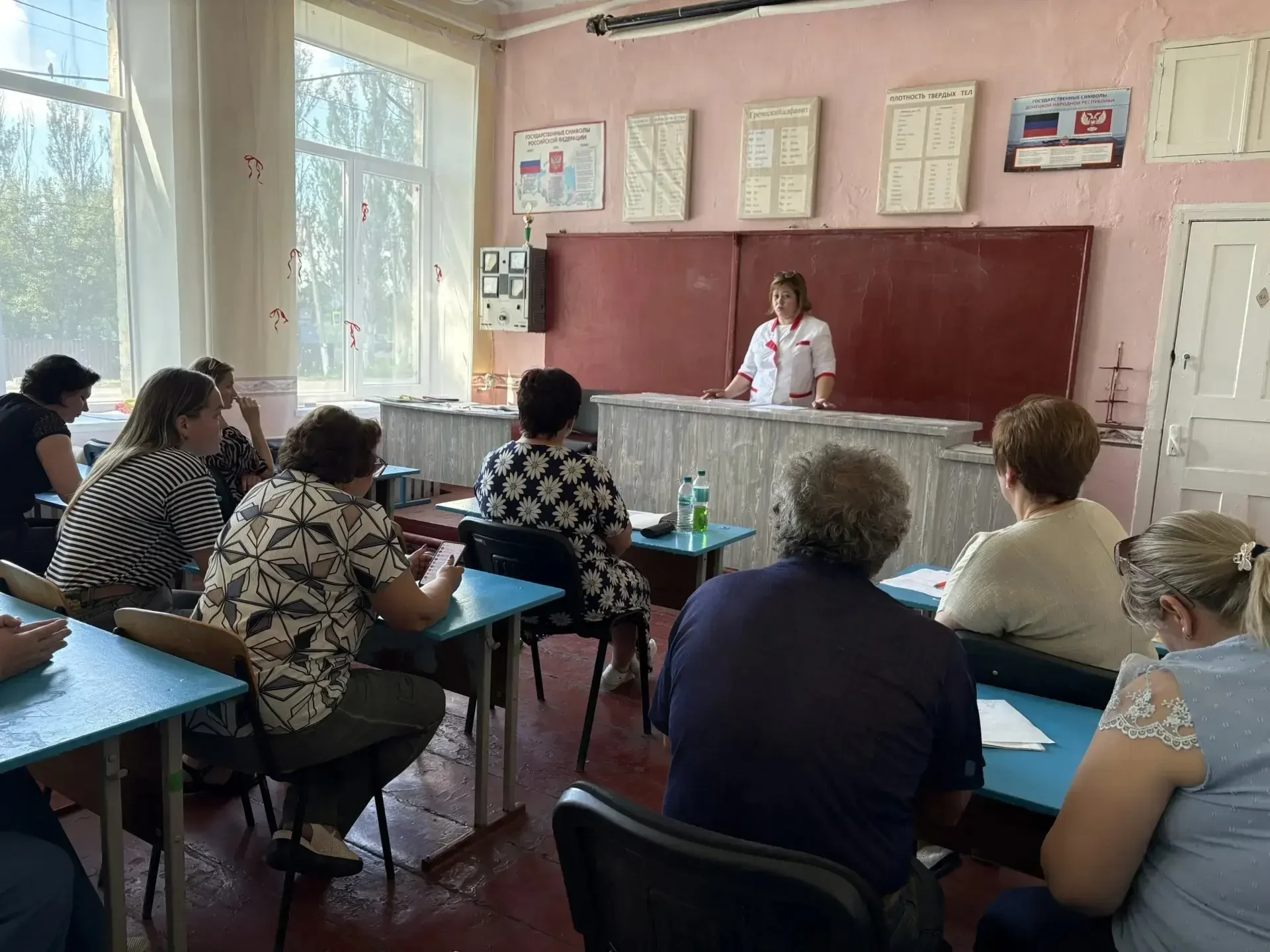 💬 Заведующие ФАП и ФП  Тельмановской ЦРБ продолжают проводить беседу с населением на т...