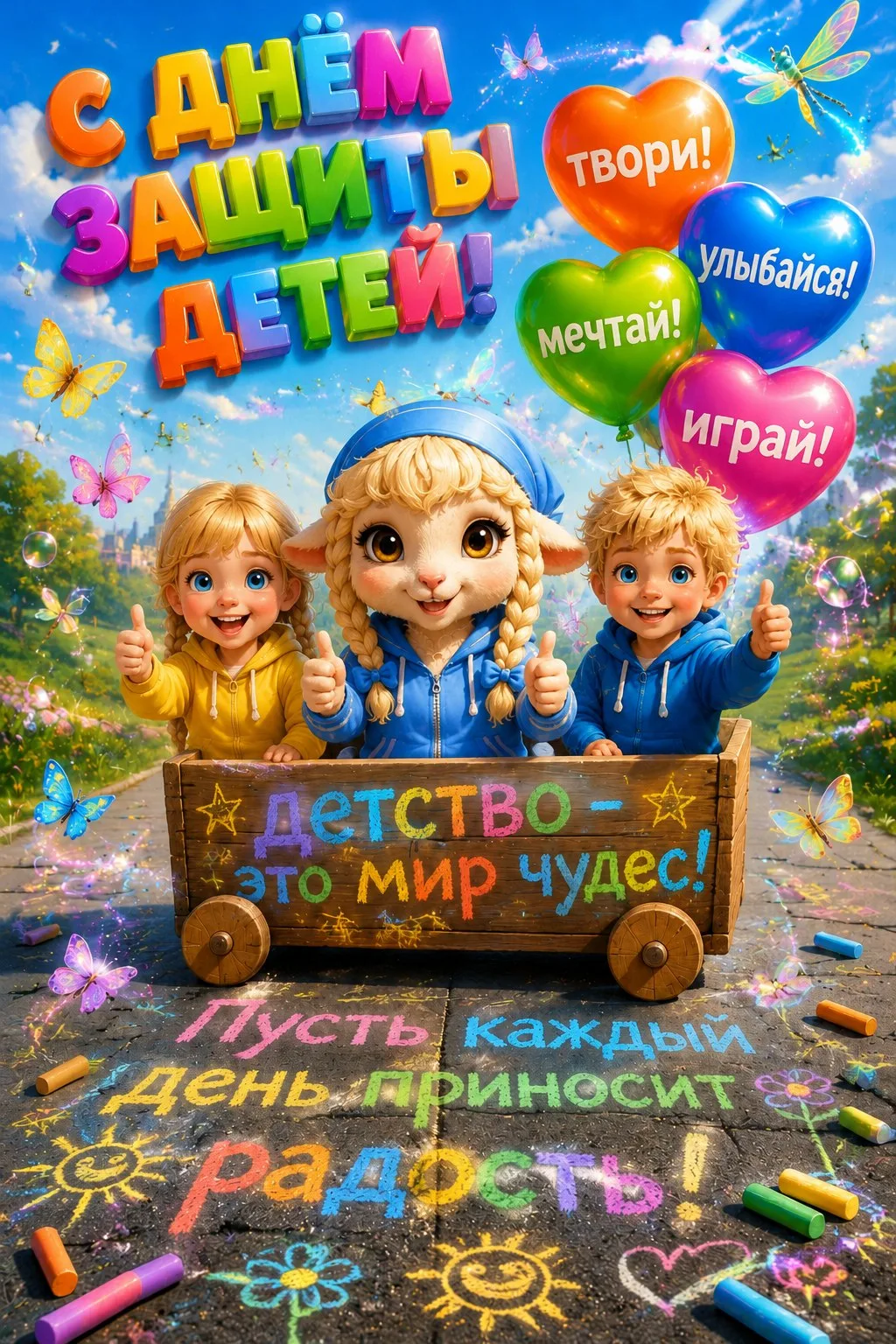 1 июня вся страна отмечает один из самых светлых и добрых праздников — Международный день защиты дет