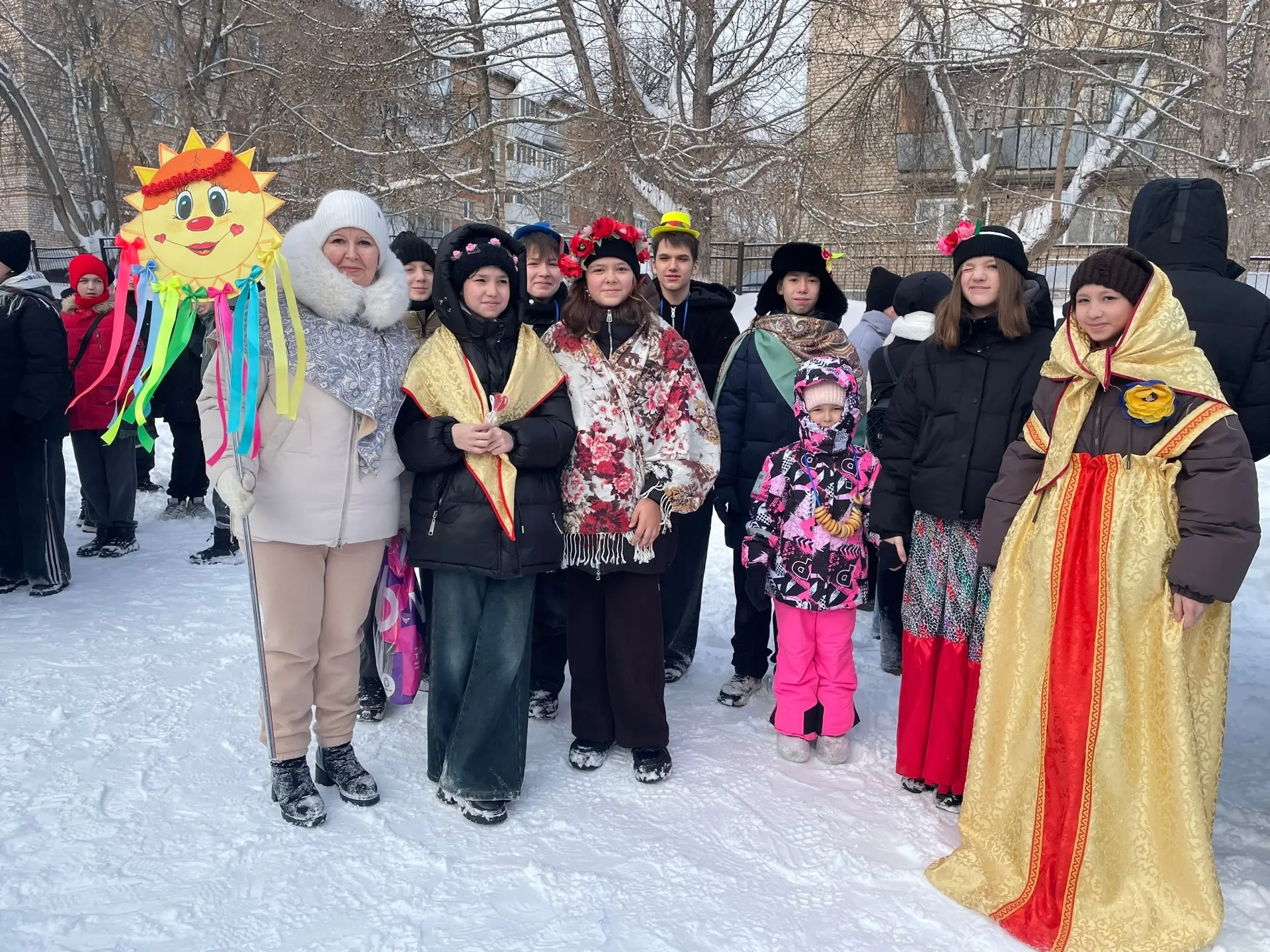 🥞В школе отгремела «Широкая Масленица»! Проводили зиму весело: с песнями, хороводами, народными игра
