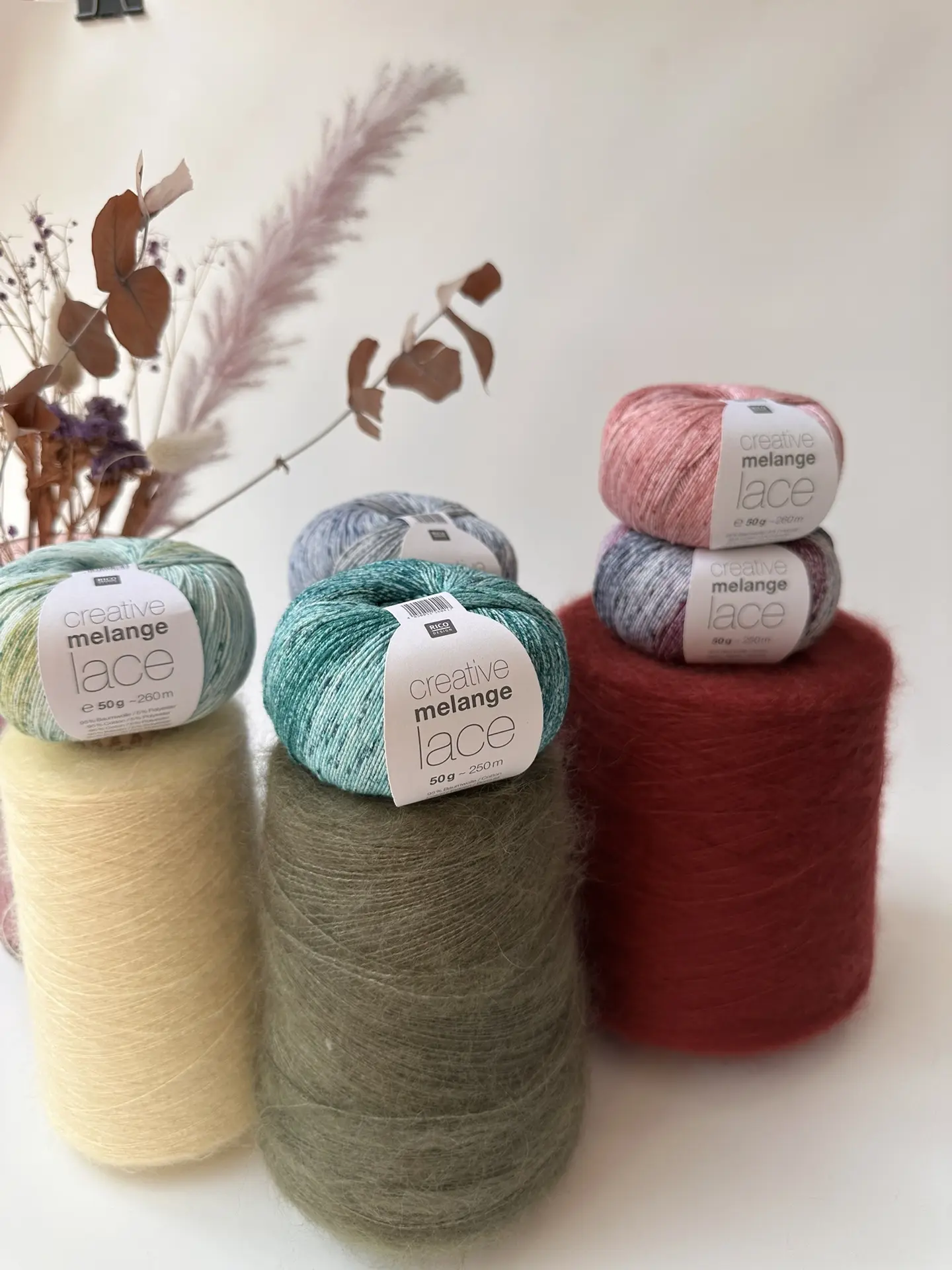 ✨ Rico Creative Melange Lace — цвет, мягкость и бесконечные возможности!