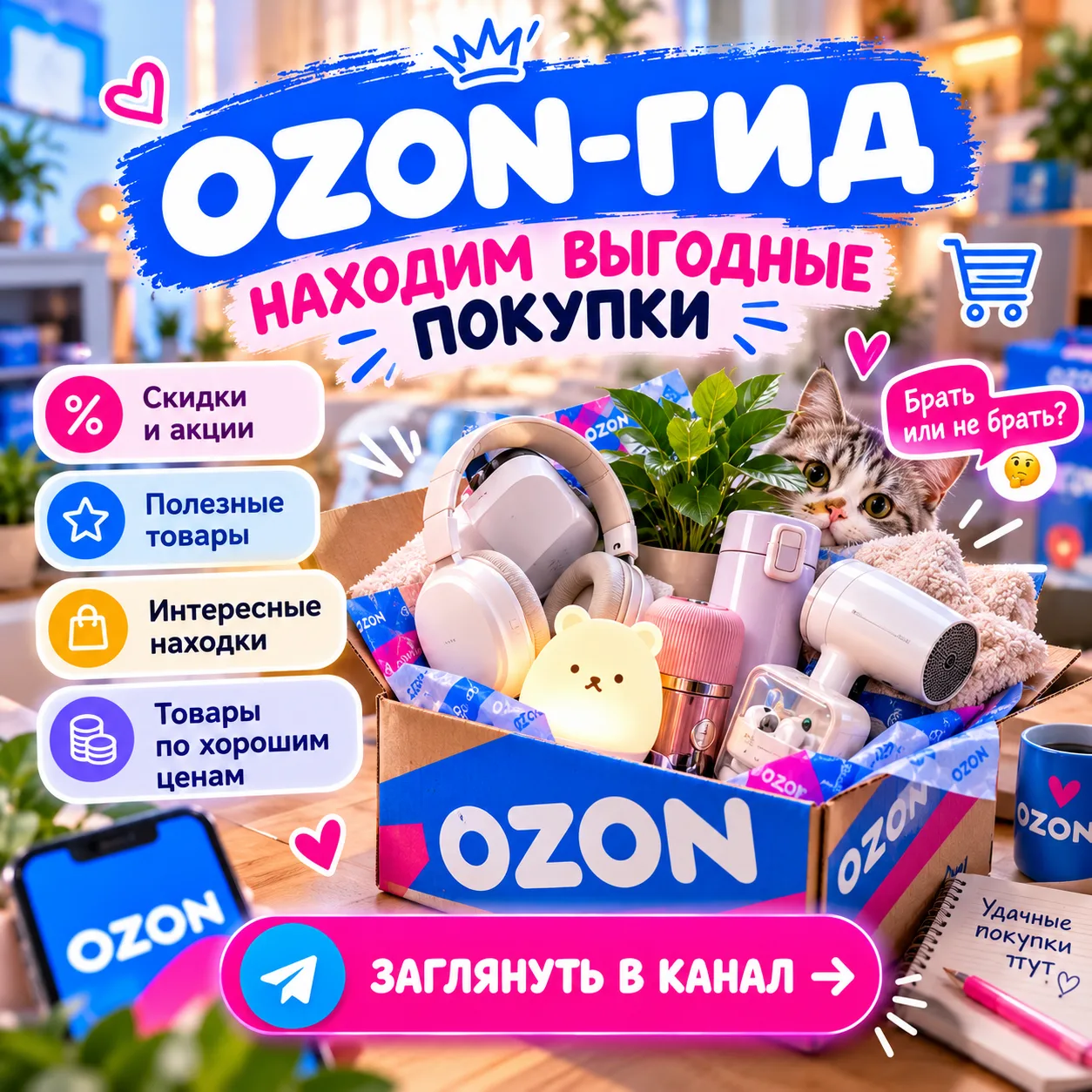 🛒 Ozon-Гид — когда хочется покупать с умом