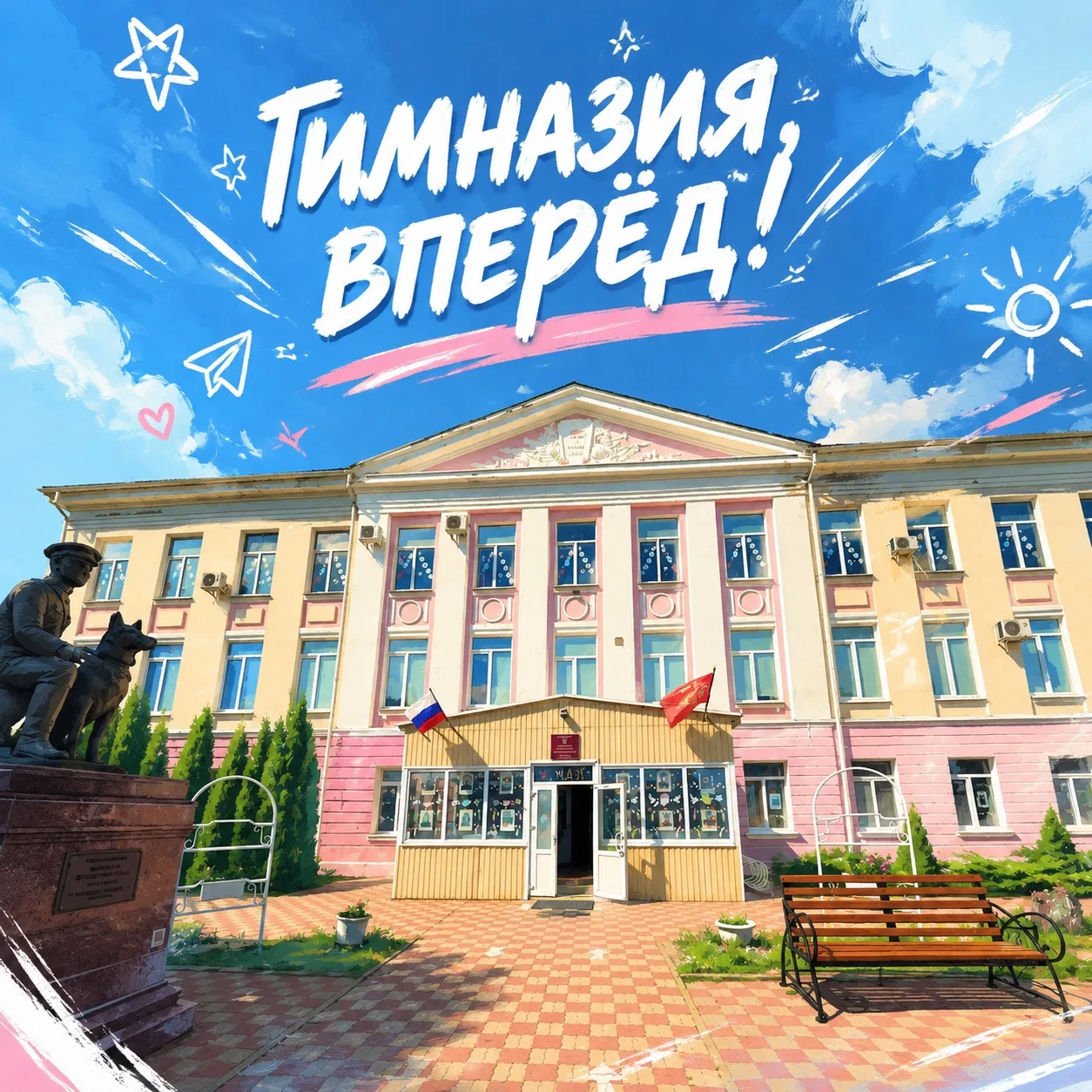 Гимназия, вперёд! ⚡️✈️

Летние каникулы в самом разгаре. Не надо думать об уроках и домашних задания