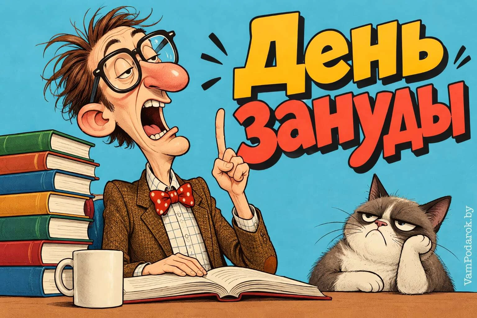 🙄 Сегодня 8 октября отмечается Международный день зануды