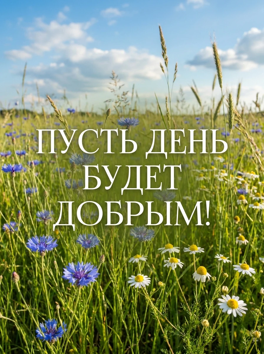Пусть день будет добрым!
