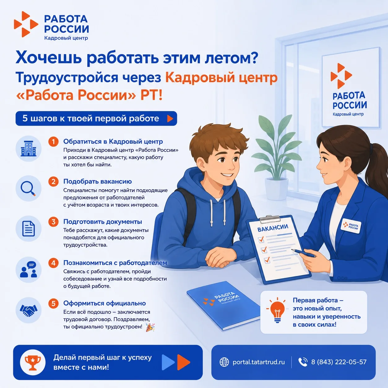 Вдохновились историями о том, как школьники находят свою первую работу? 👀

Тогда самое время расска