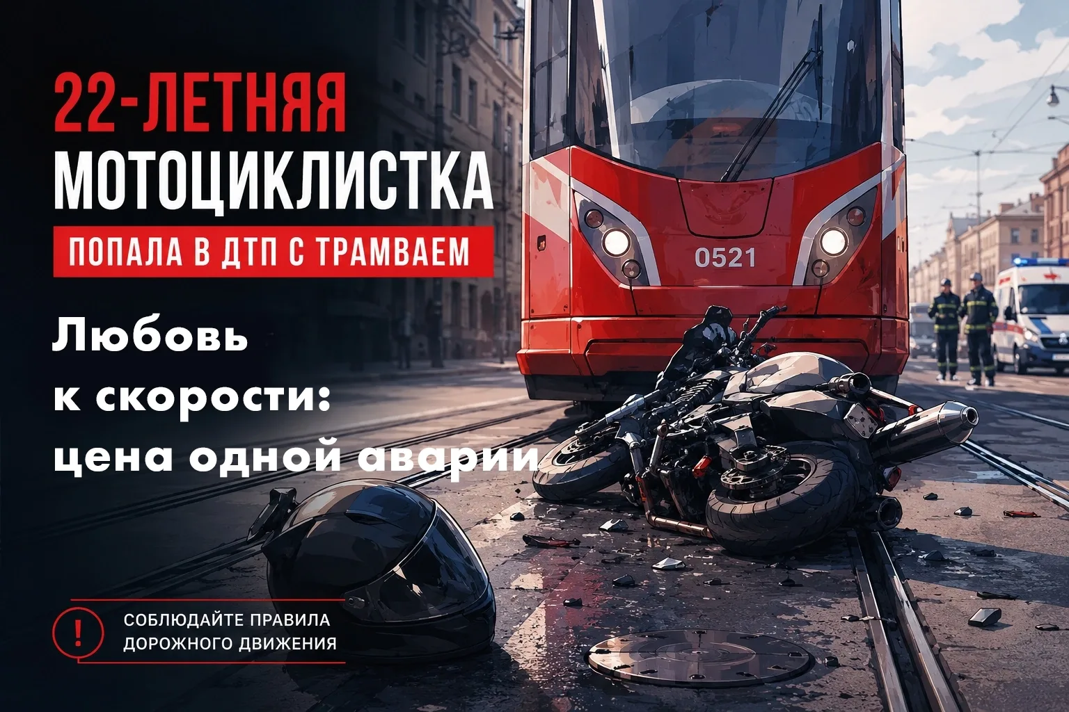 🏍️💥Любовь к скорости: цена одной аварии