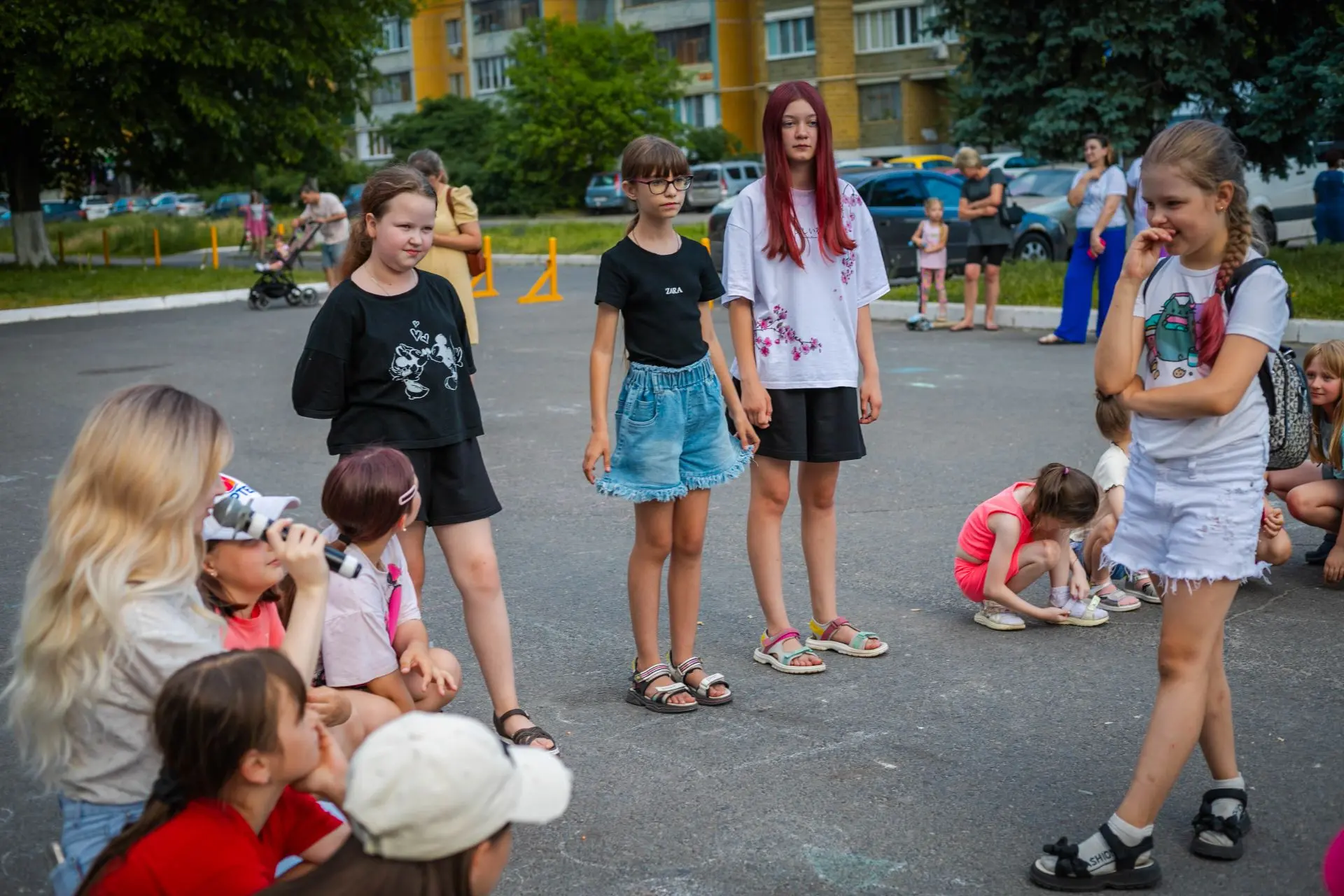 Еще одна игровая программа в рамках городского проекта «Курск 2026. Лето в городе» из ц...