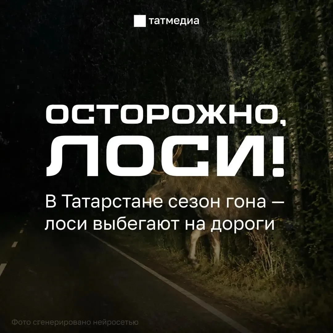 🚗🦌 Вес взрослого лося - до 600 кг, удар в лобовое стекло машины смертелен