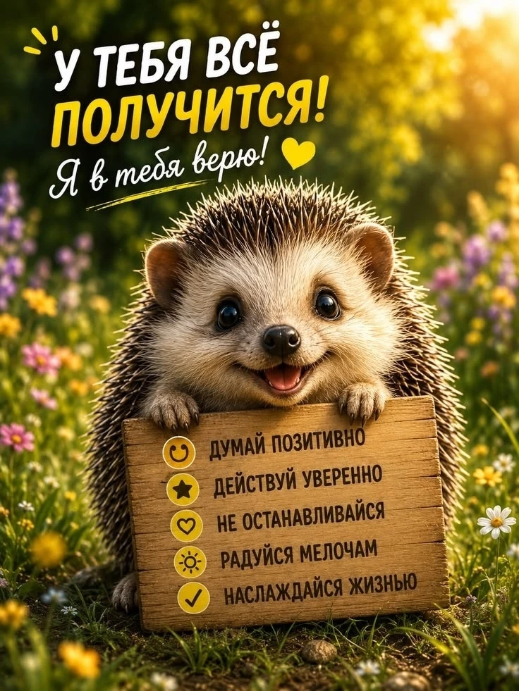 У тебя всё получится!