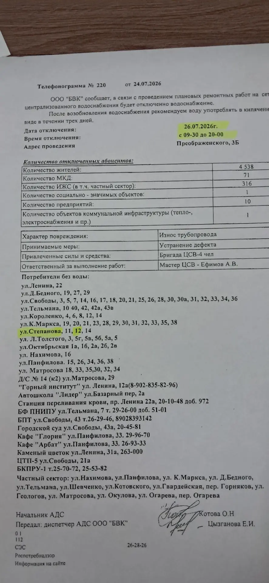 Медиа публикации