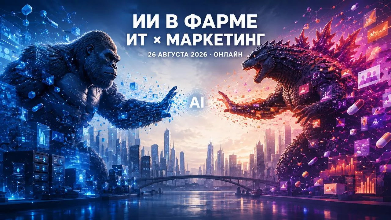 Холодная логика ИТ. Яркая энергия маркетинга. Общий результат.