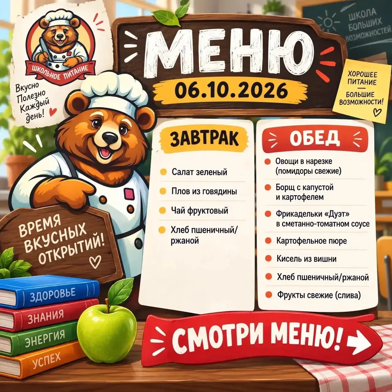 🍽 Праздник закончился - аппетит остался! 😄