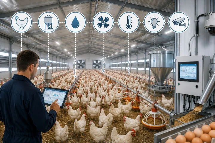 Что можно автоматизировать на современной птицеферме?